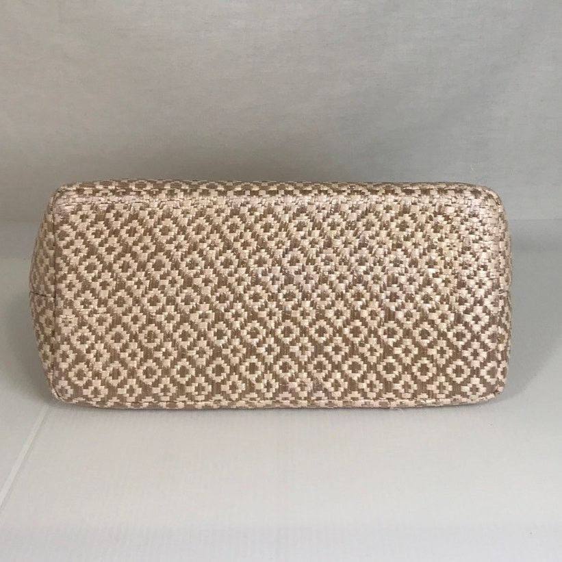 Other Cappelli Straworld Boho Beach Beaded Handle Textured Handbag Size ONE SIZE - 2 Thumbnail