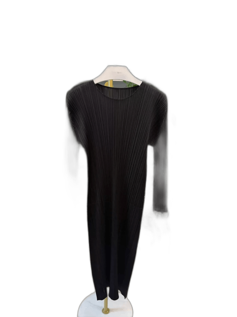 Issey Miyake Issey Miyake Pleated Black Dress Size 2 Size XS / US 0-2 / IT 36-38 - 1 Thumbnail