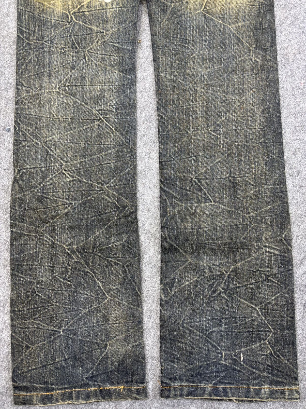 Seditionaries KUI Flare Rusty Mudwash Distressed Denim F869 Size US 32 / EU 48 - 12 Thumbnail