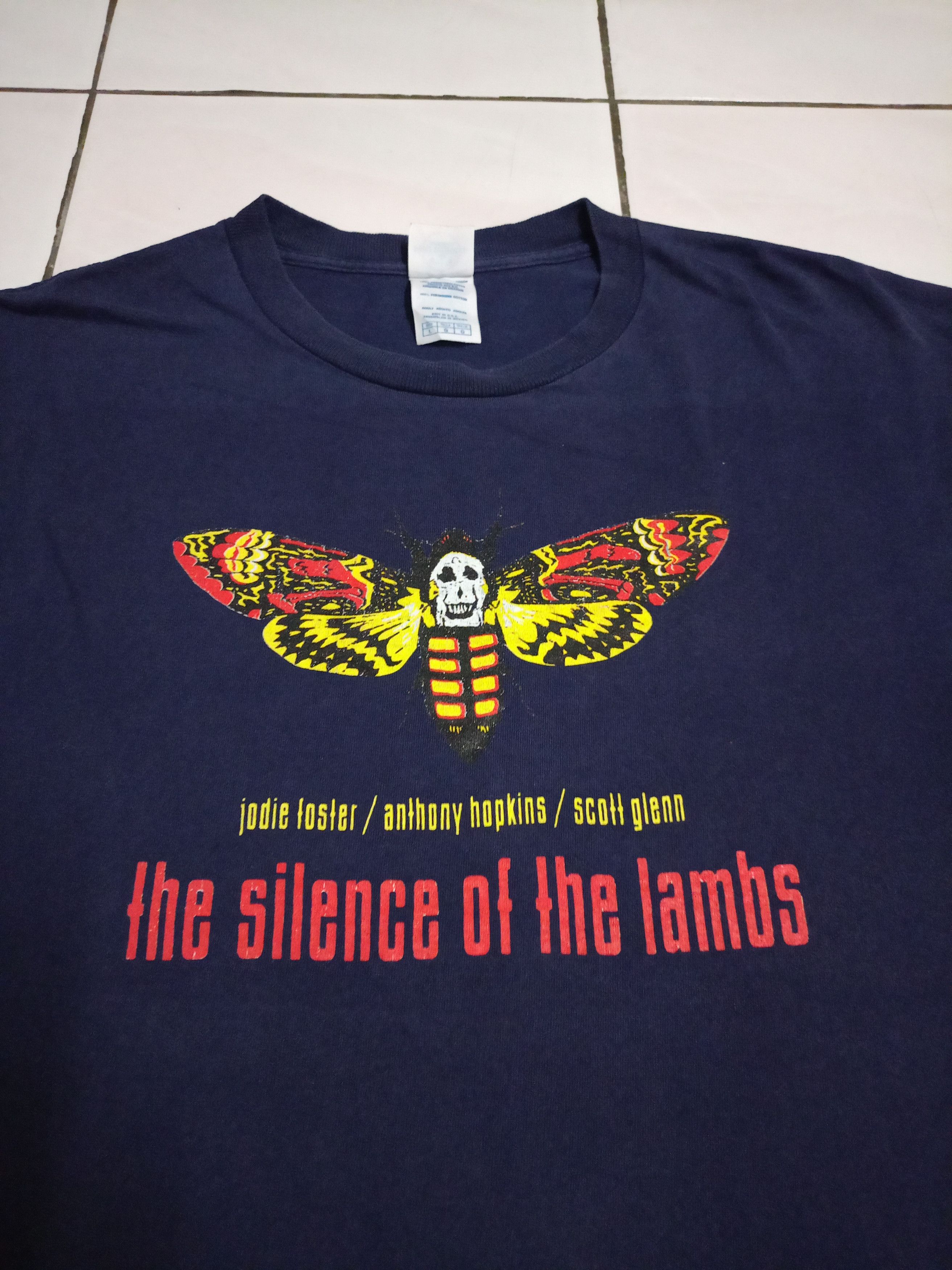 Vintage Vintage silent of the lamb movie shirt Size US L / EU 52-54 / 3 - 2 Thumbnail