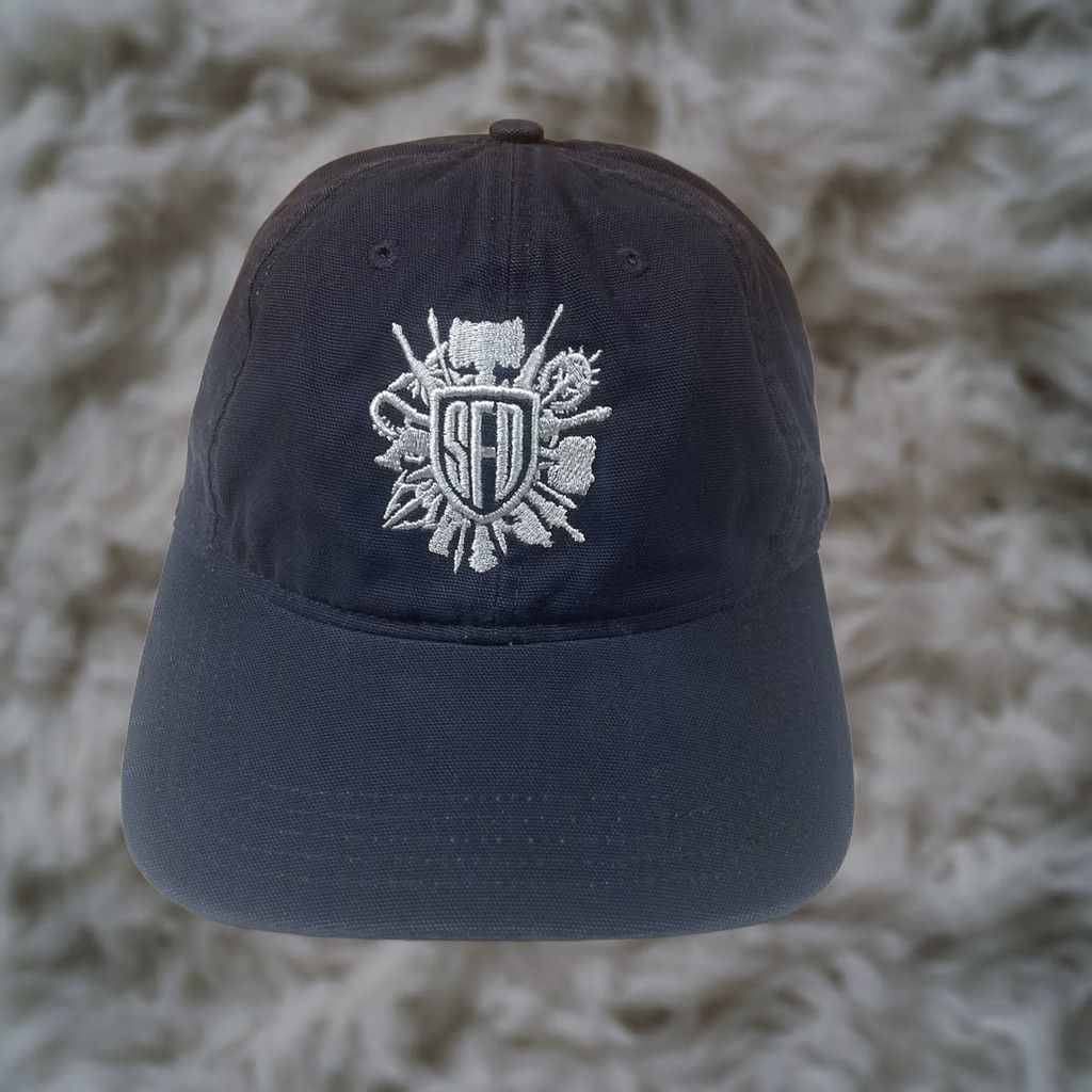 Carhartt Carhartt Hat Adult Navy Blue SFD Embroidered StrapBack Baseball Cap Size ONE SIZE - 1 Thumbnail