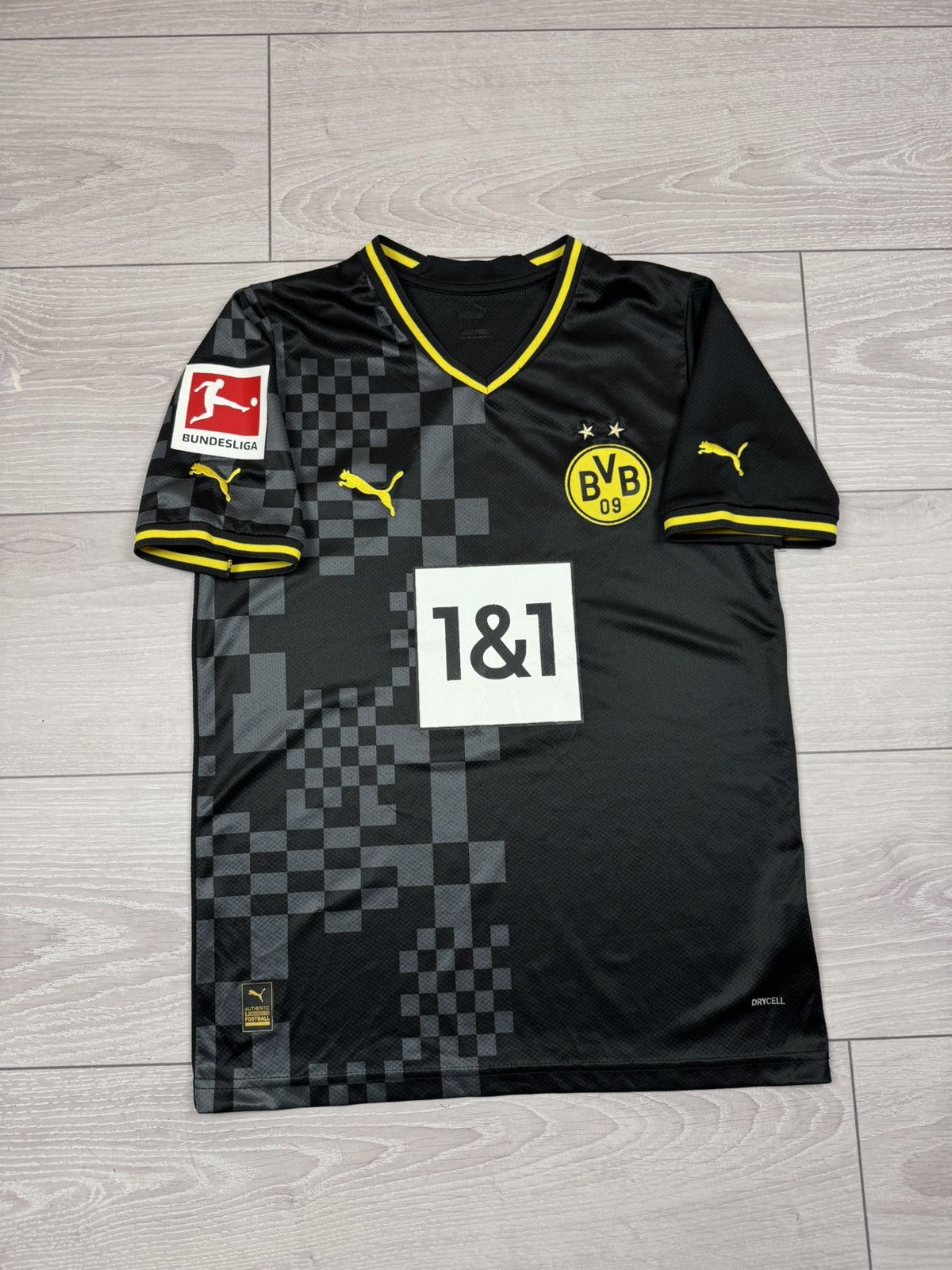 Puma Borussia Dortmund Puma 2022/2023 Away Jersey sz M Size US M / EU 48-50 / 2 - 1 Thumbnail