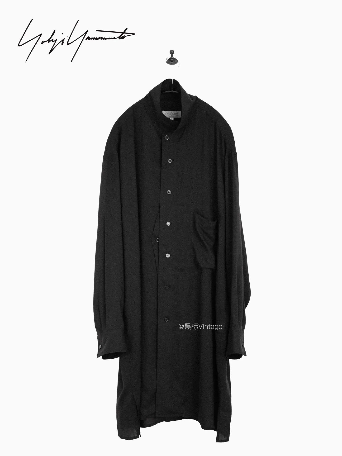 Yohji Yamamoto Yohji Yamamoto 23SS Vintage Iconic Long Shirt Size US M / EU 48-50 / 2 - 1 Thumbnail