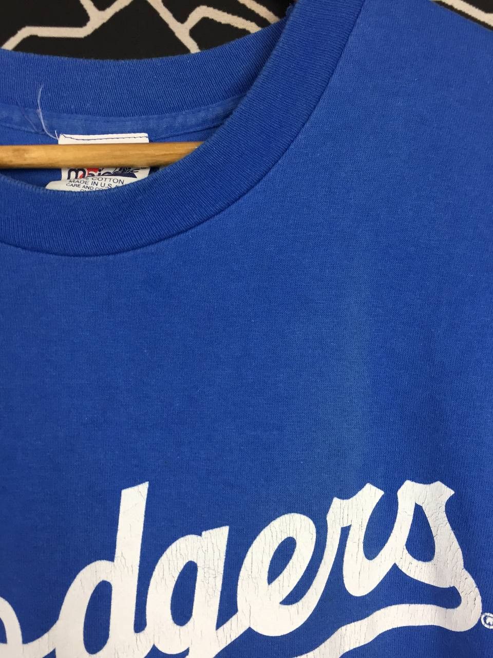 MLB Vtg 1995 Majestic Los Angeles Dodgers MLB Hideo Nomo Tee Size US M / EU 48-50 / 2 - 5 Thumbnail