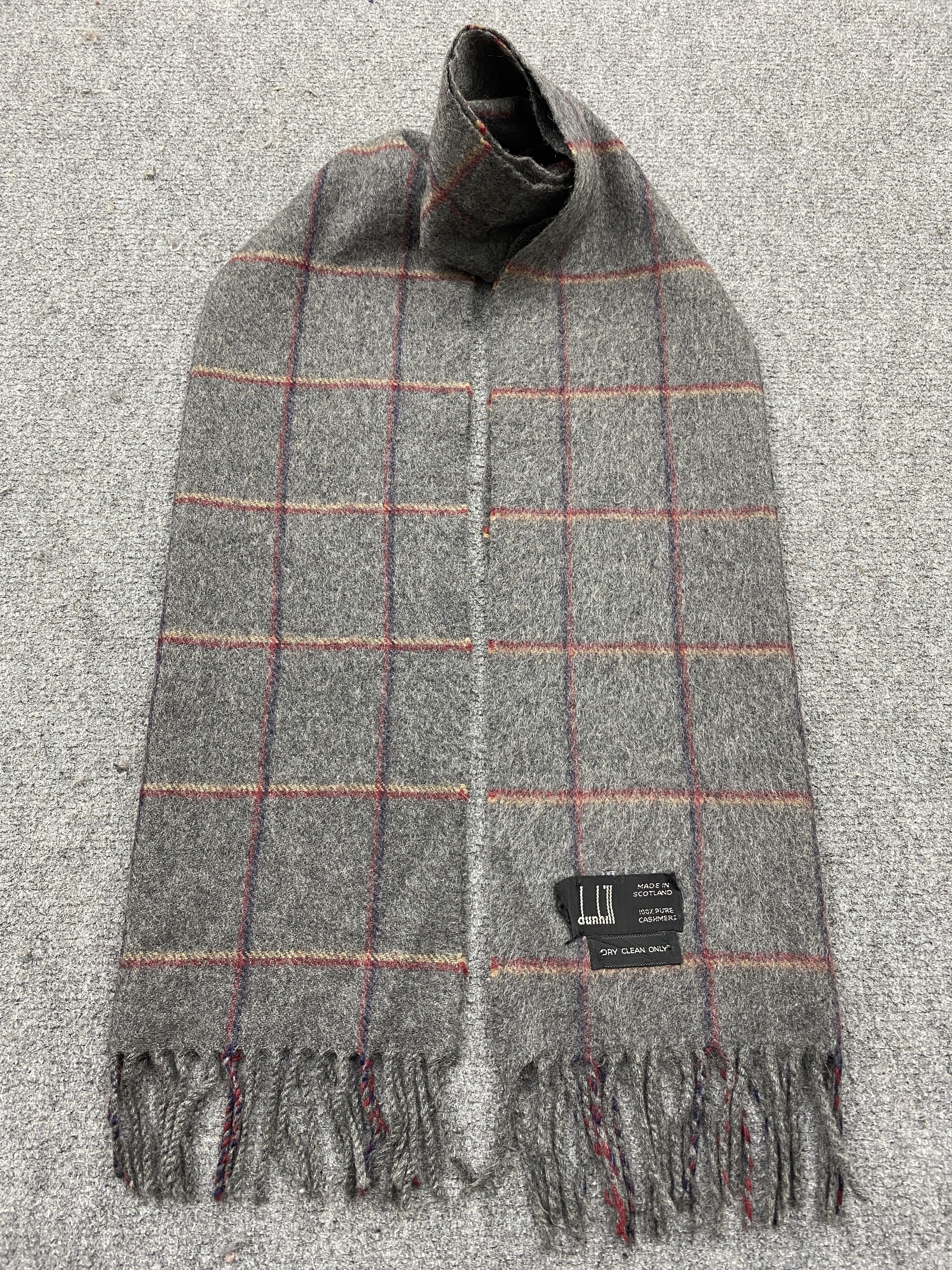 Alfred Dunhill Alfred Dunhill Scarf / Muffler / Neckwear SC0188 Size ONE SIZE - 1 Thumbnail