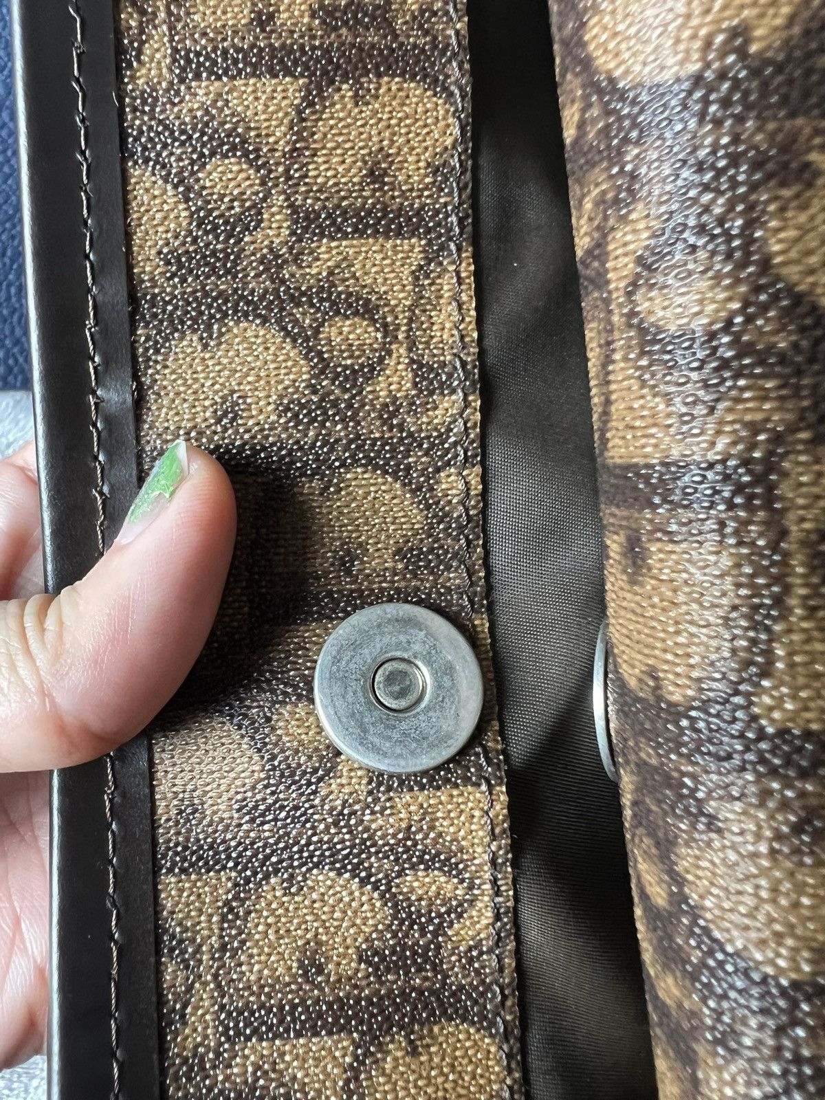 Dior Dior Trotter Brown Canvas Tote Bag Size ONE SIZE - 12 Thumbnail