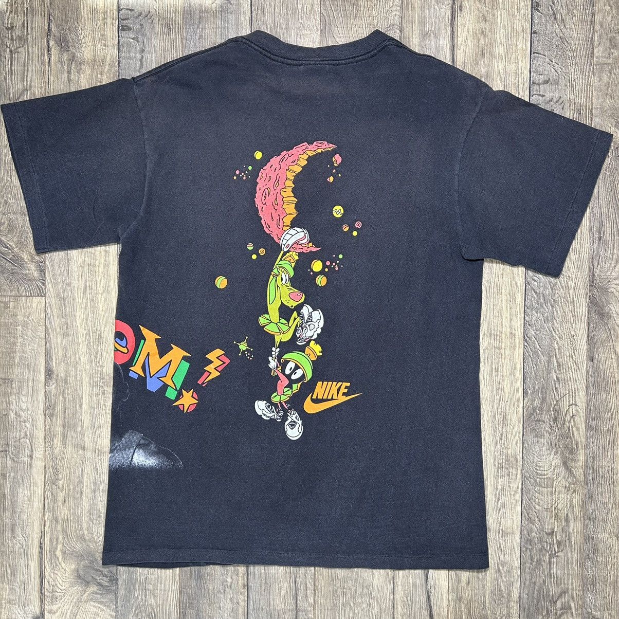 Vintage Vintage 1993 Nike Space Jam Air Jordan Shirt Size Large 90s Size US L / EU 52-54 / 3 - 4 Thumbnail