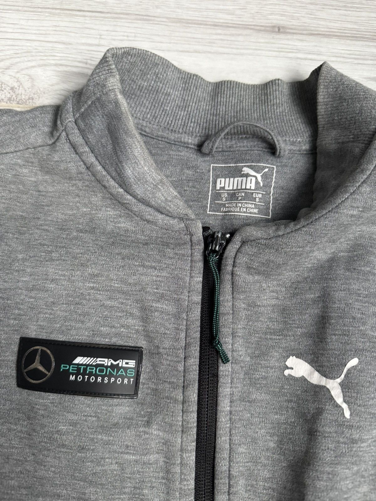 Mercedes-Benz × Puma Vintage Puma racing Mercedes-Benz track jacket Petronas Size US M / EU 48-50 / 2 - 3 Thumbnail