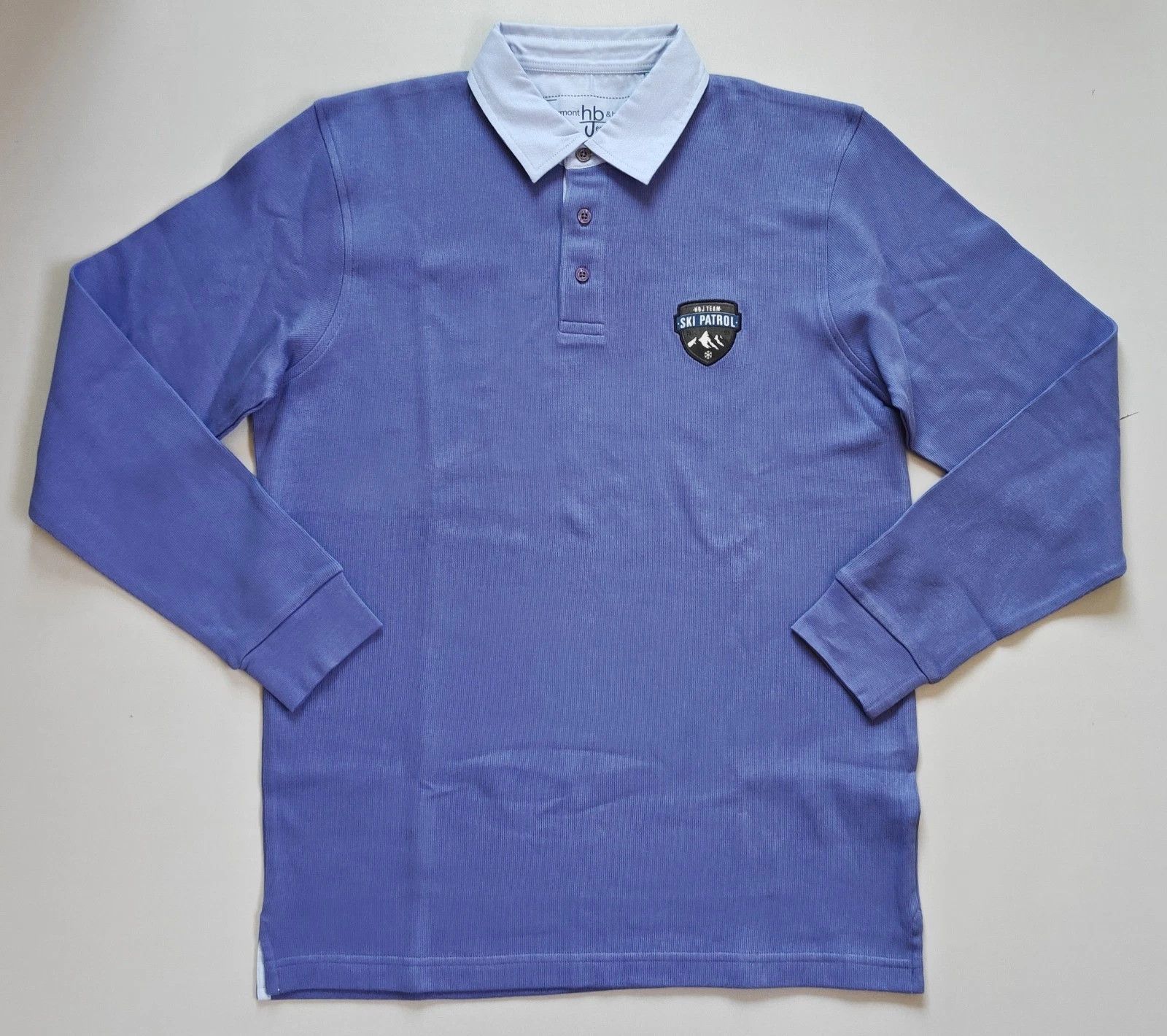 Harmont & Blaine Harmont & Blaine Jeans (HBJ) Longsleeves Polo Shirt T-0032 Size US XL / EU 56 / 4 - 2 Thumbnail