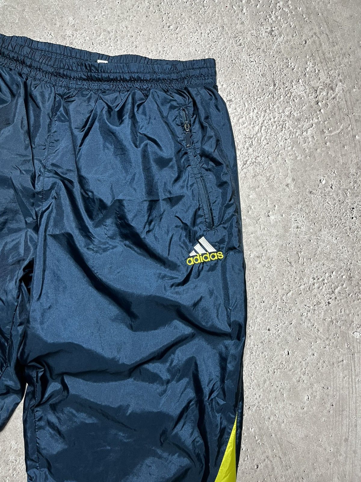 Adidas × Vintage Vintage Y2K Adidas Nylon Drill Track Pants Size US 36 / EU 52 - 4 Thumbnail