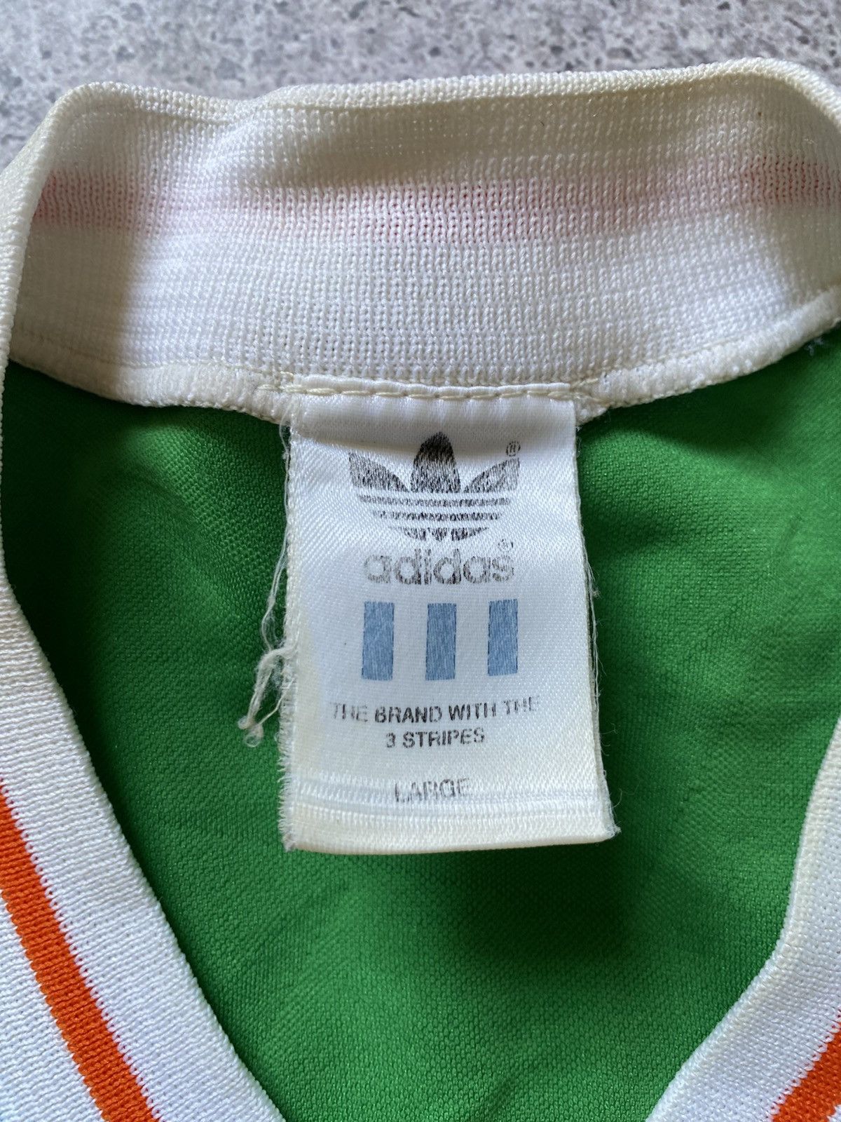 Adidas Adidas Republic Of Ireland Jersey Home Shirt Soccer Football Size US L / EU 52-54 / 3 - 4 Thumbnail