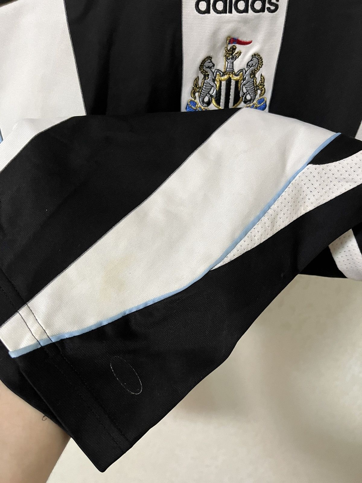 Adidas Adidas Newcastle 2007/09 Vintage Home Jersey Size US S / EU 44-46 / 1 - 6 Thumbnail