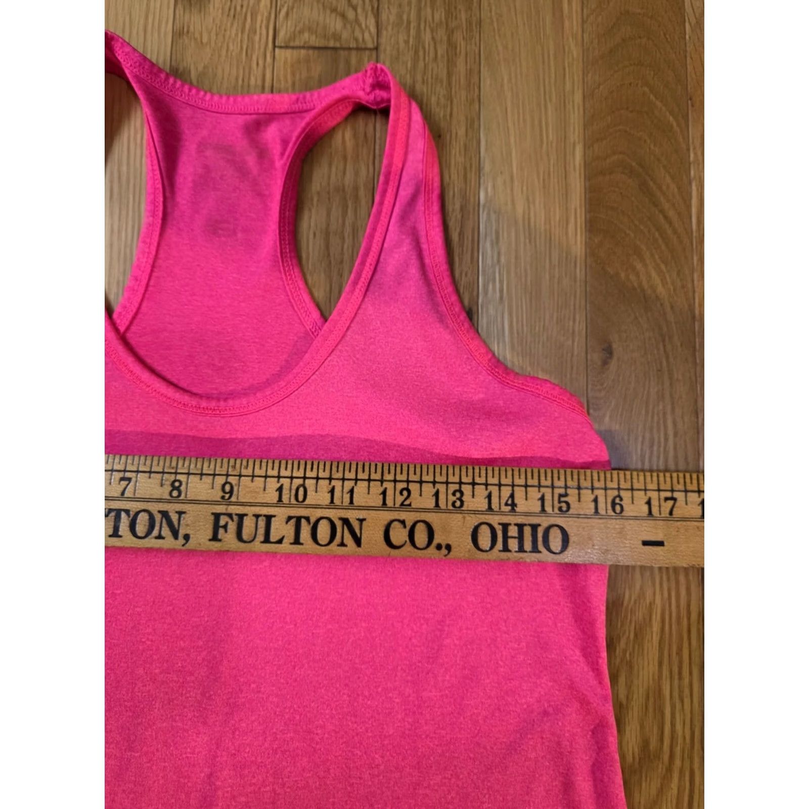 Layer 8 Layer 8 Women's Tank Top Pink Sleeveless Scoop Neck Racerback Athletic Yoga Size S Size S / US 4 / IT 40 - 4 Thumbnail