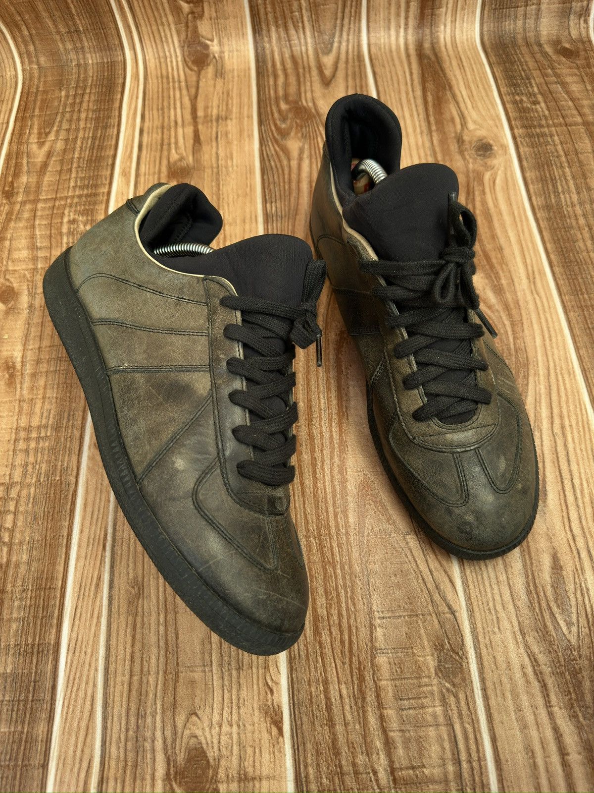 Maison Martin Margiela Replica Gats Black Sneaks