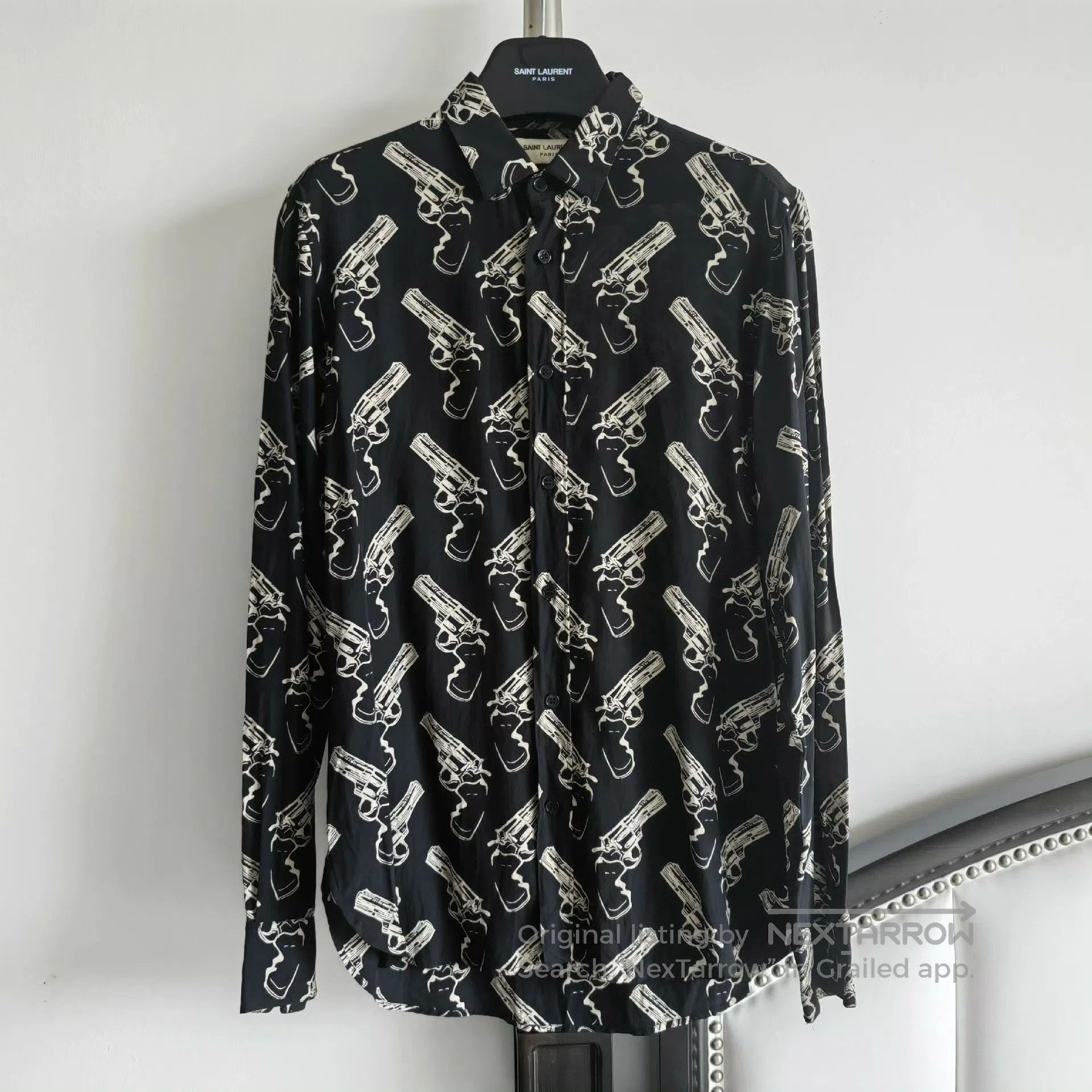 Saint Laurent Paris Saint Laurent SLP 14SS Revolver Shirt. Size US M / EU 48-50 / 2 - 1 Thumbnail