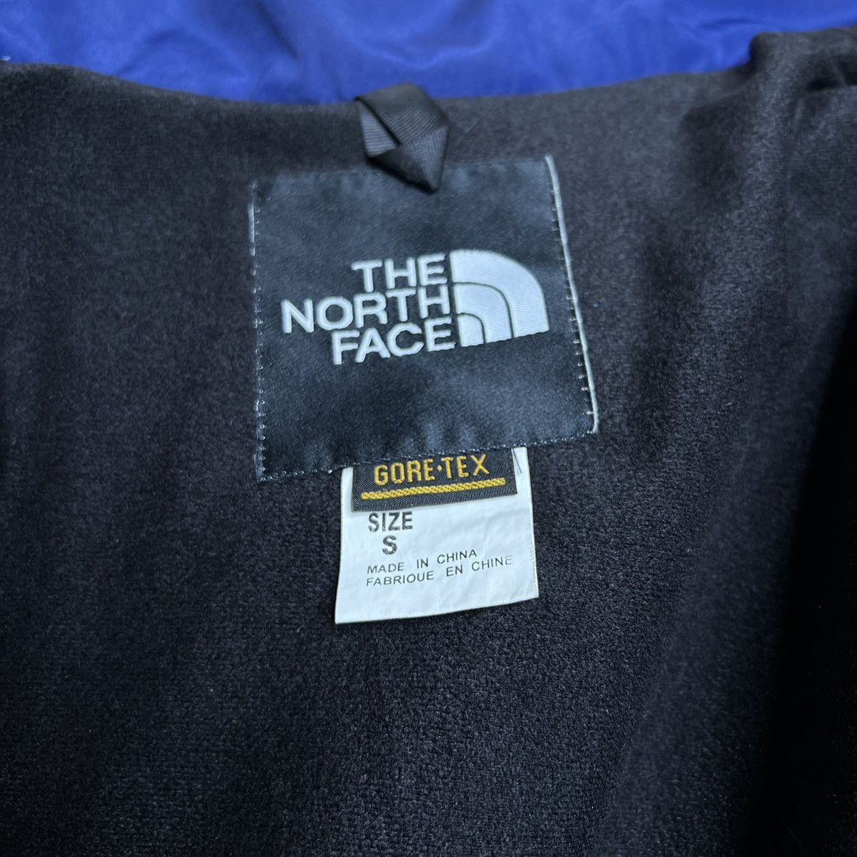 Goretex × The North Face × Vintage Vintage The North Face Gore Tex Mountain Jacket Blue Small Size US S / EU 44-46 / 1 - 9 Thumbnail