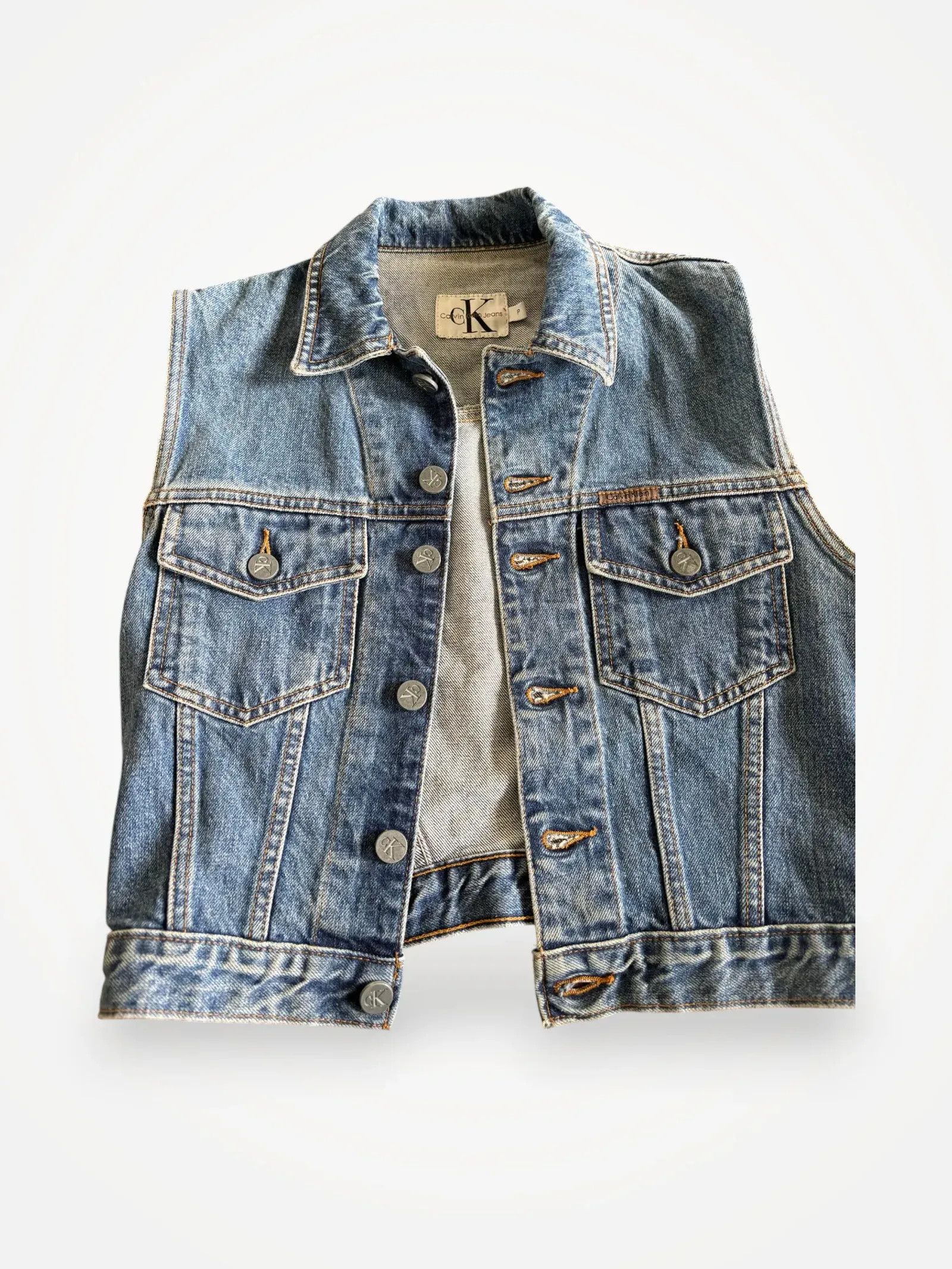 Calvin Klein Calvin Klein Jeans Vest Size XS / US 0-2 / IT 36-38 - 1 Thumbnail