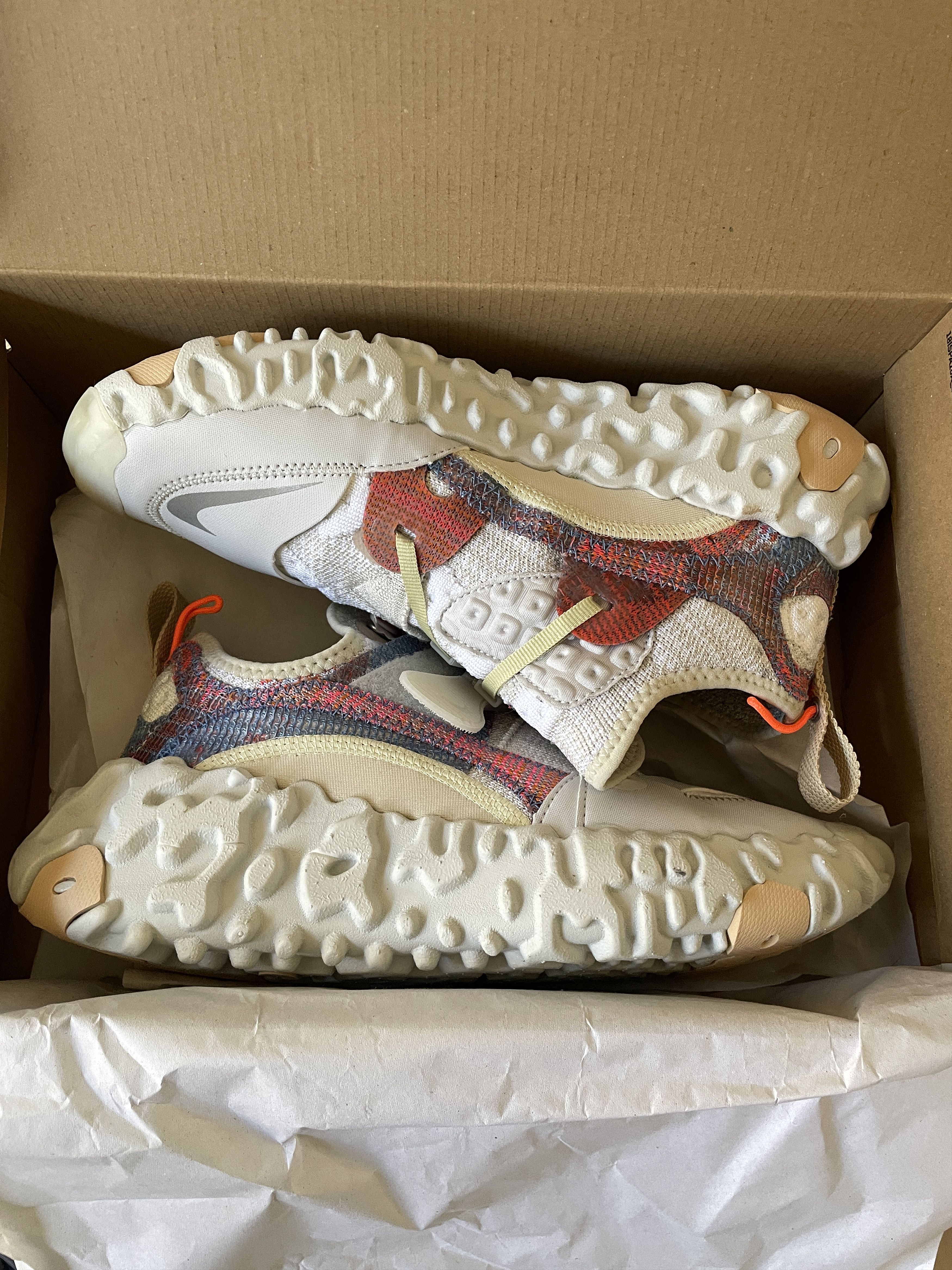 Nike Nike ISPA OverReact Flyknit Light Bone Size US 8 / EU 41 - 3 Thumbnail