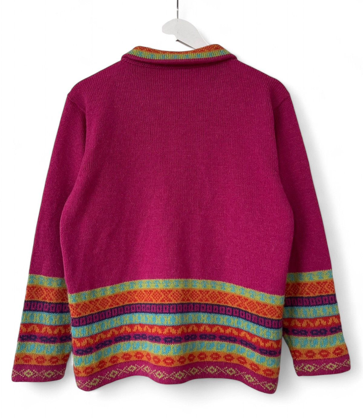 Other Alpaca Made in Peru Cardiagn Sweater Jumper Women's Size S-M Size M / US 6-8 / IT 42-44 - 2 Thumbnail
