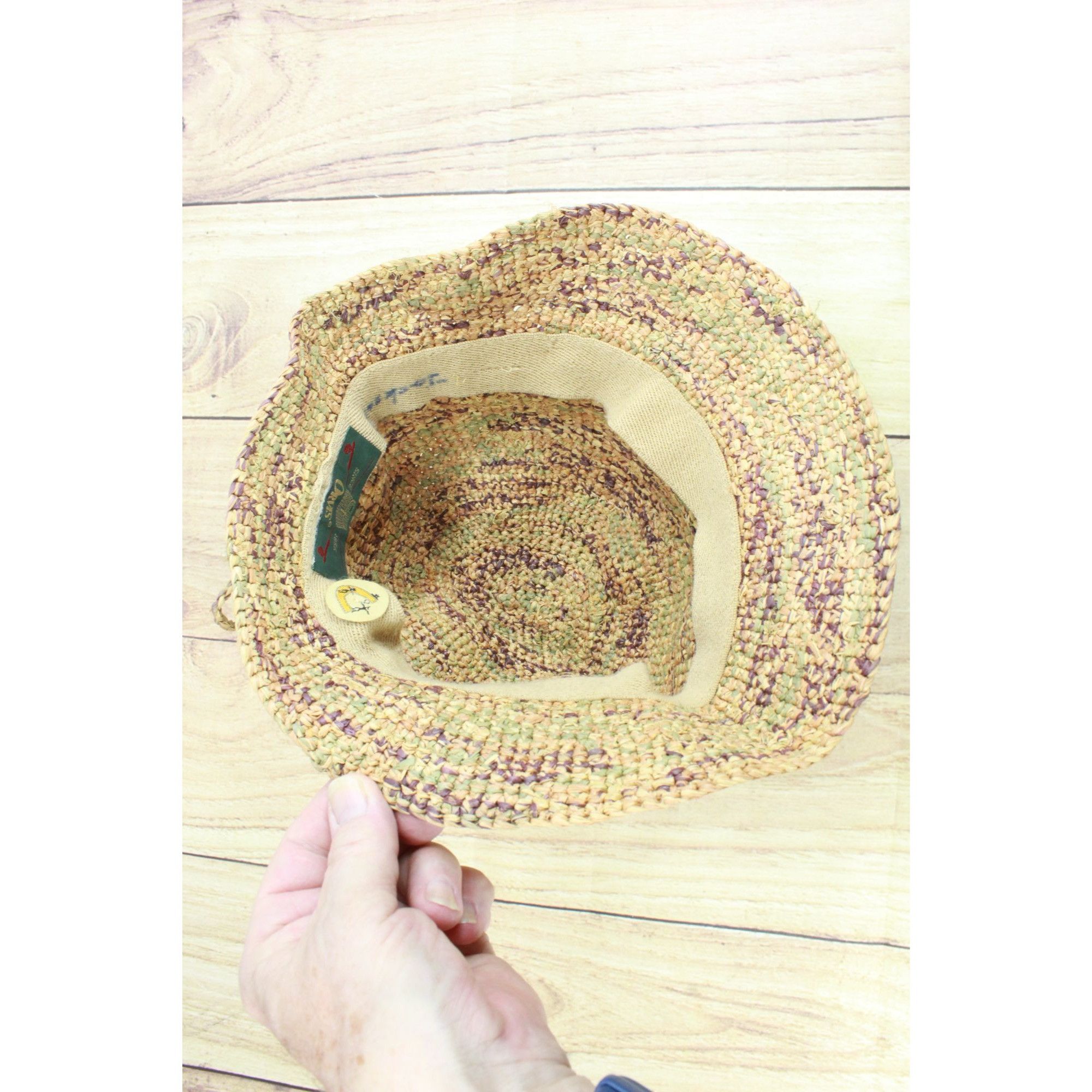 Orvis Orvis Women's Brown Straw Breathable Summer Bucket Hat Size ONE SIZE - 6 Thumbnail