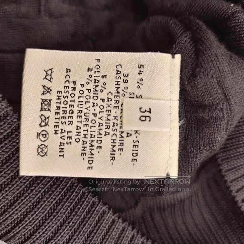 Hermes Hermes Black Pig Nose Button Full Print Cashmere and Silk Size XS / US 0-2 / IT 36-38 - 5 Thumbnail