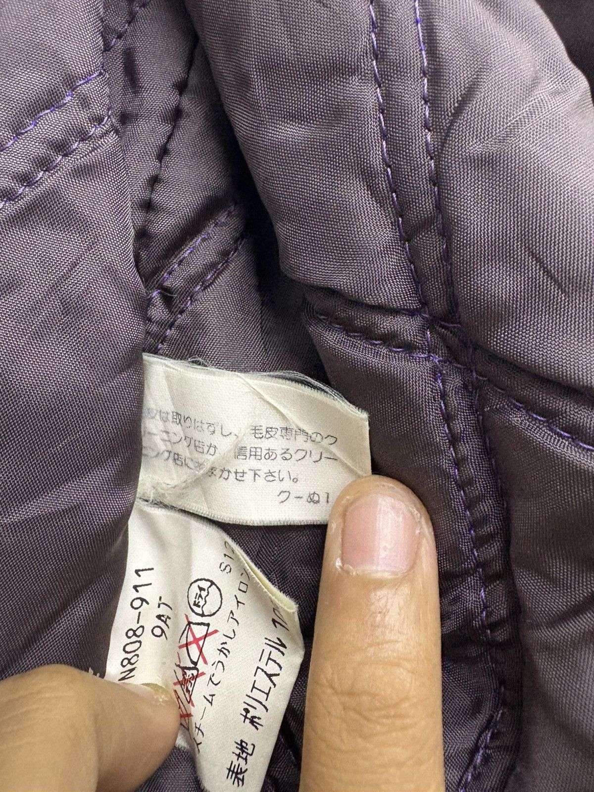 Burberry Burberry Prorsum Double Breasted Burgundy quilted jacket Size US L / EU 52-54 / 3 - 11 Thumbnail