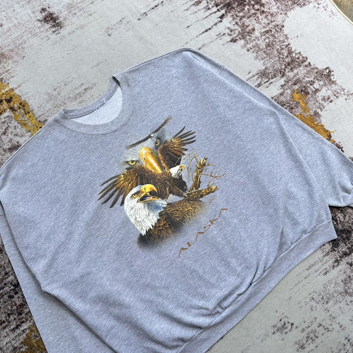 Vintage VINTAGE EAGLES ALASKA BIG LOGO GRAPHIC TEE OVERSIZE Size US XXL / EU 58 / 5 - 3 Thumbnail