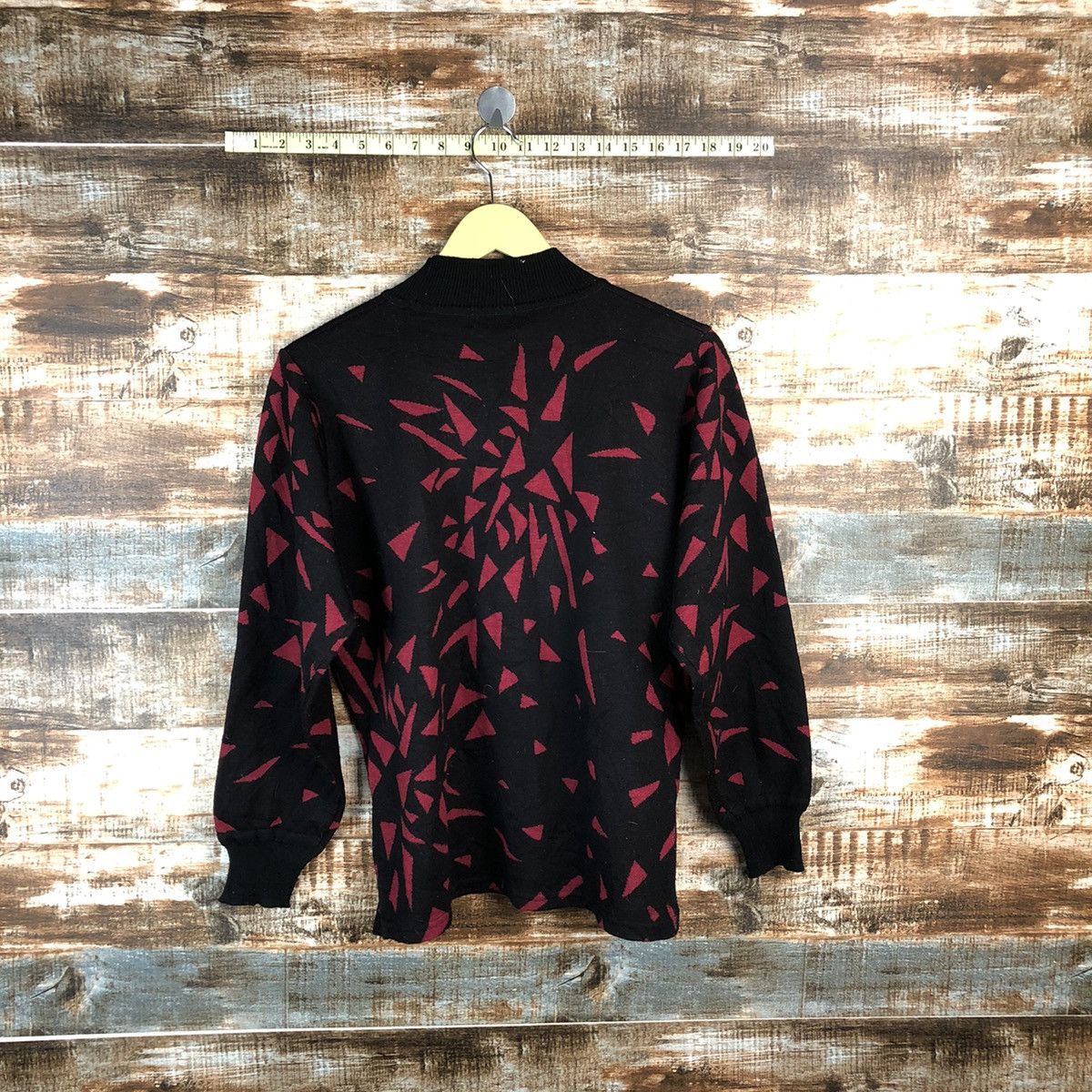 Homespun Knitwear × Japanese Brand Nao Red Knitwear #A954 Size S / US 4 / IT 40 - 11 Thumbnail