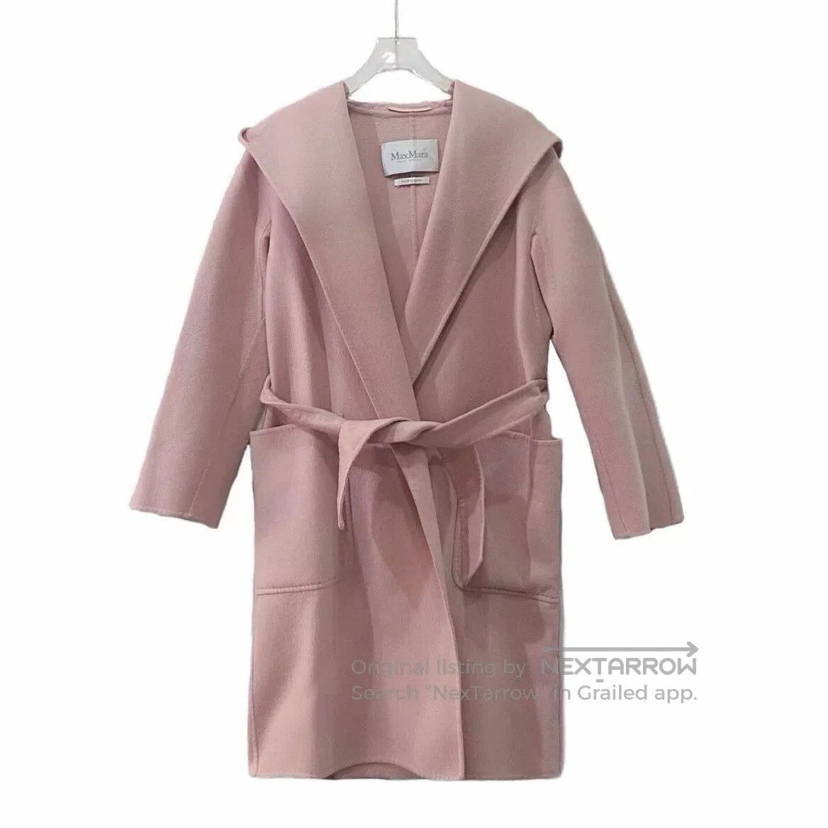 Other maxmara pink wool long sleeve coat. Size US XS / EU 42 / 0 - 1 Thumbnail