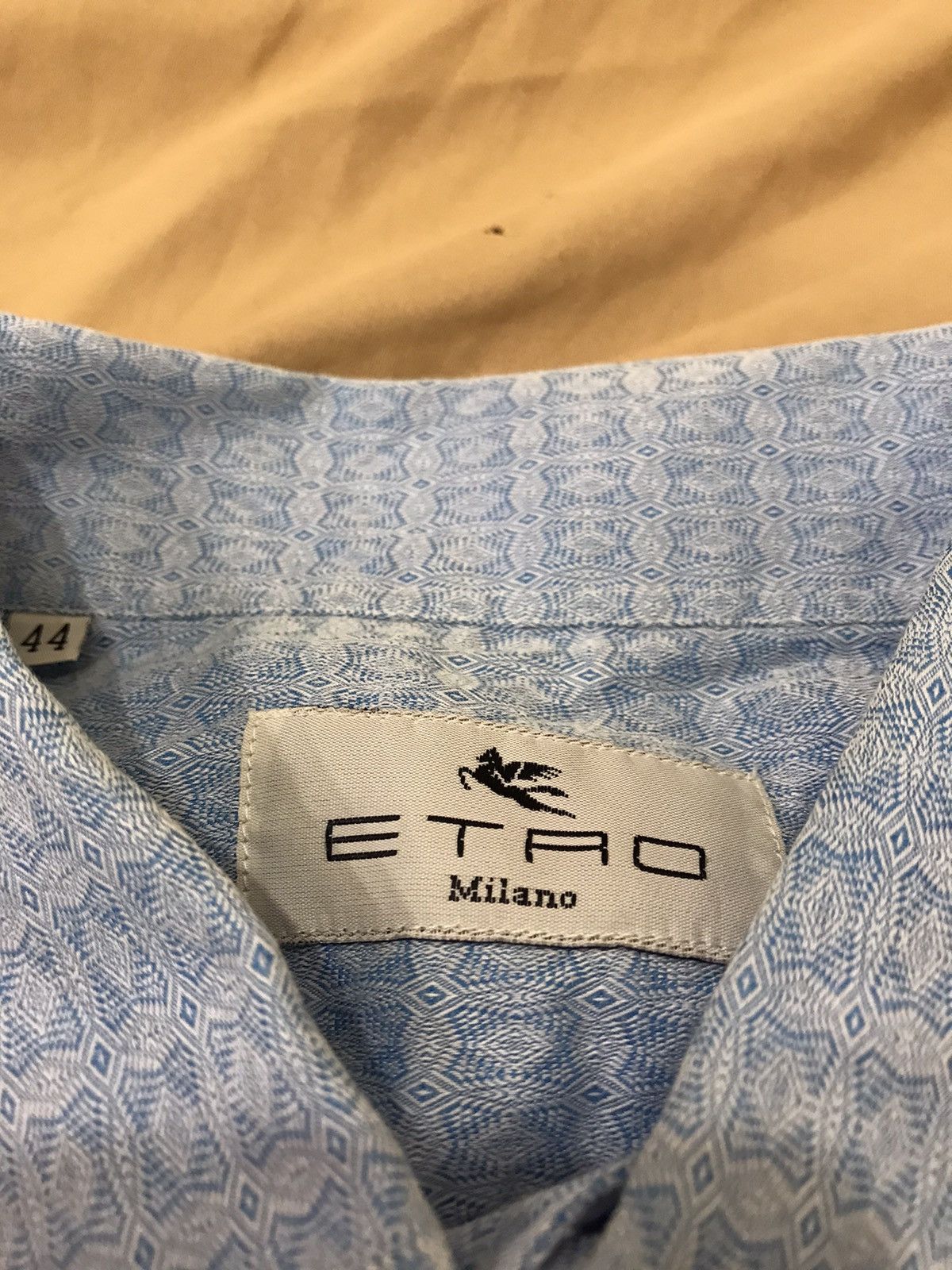 Etro ETRO MILANO WOVEN psychedilic pattern pur cotton button up Size US L / EU 52-54 / 3 - 1 Thumbnail
