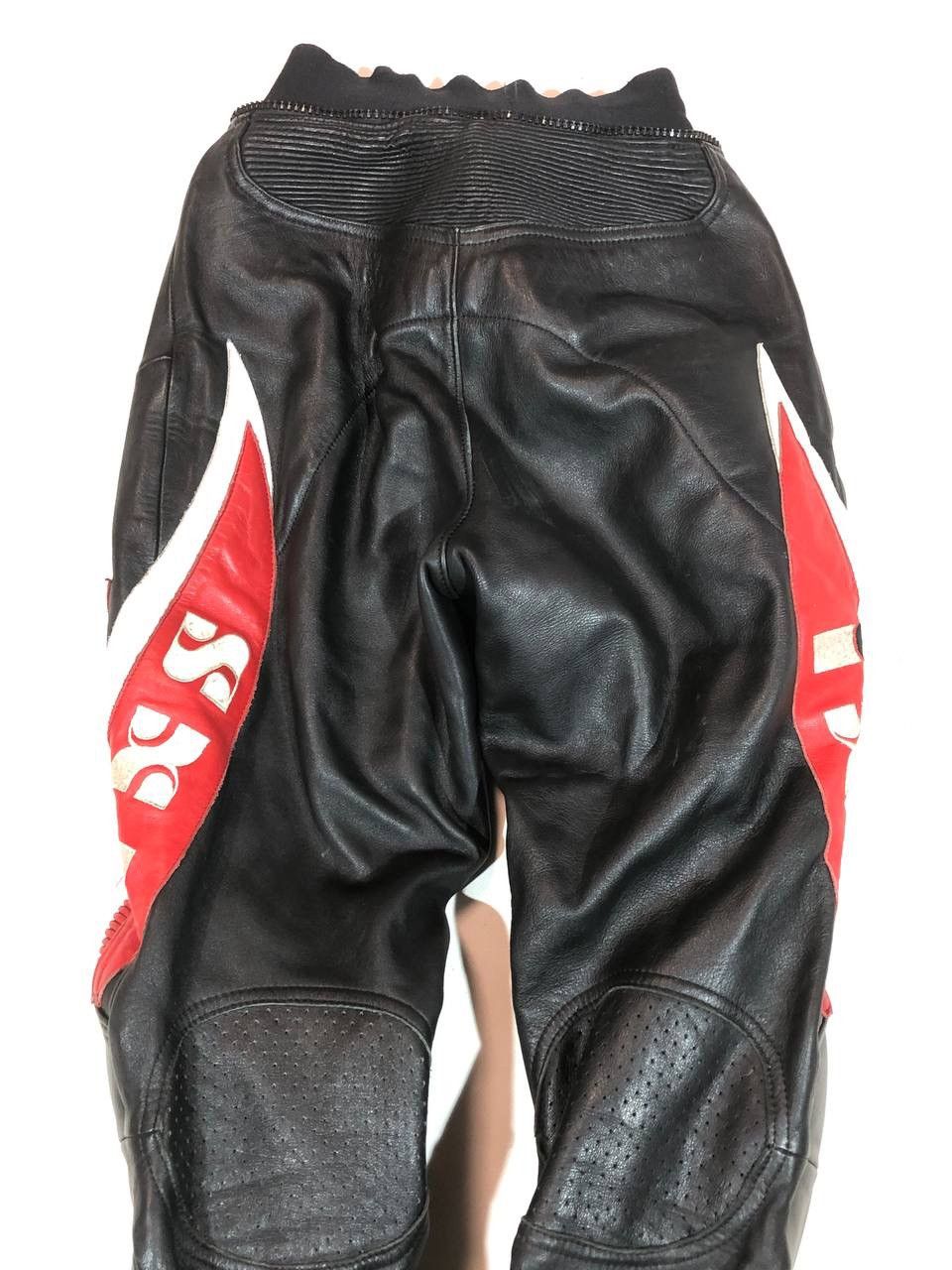 Other IXS Avangarde Racing Moto Leather Pants Vintage Size US 28 / EU 44 - 5 Thumbnail