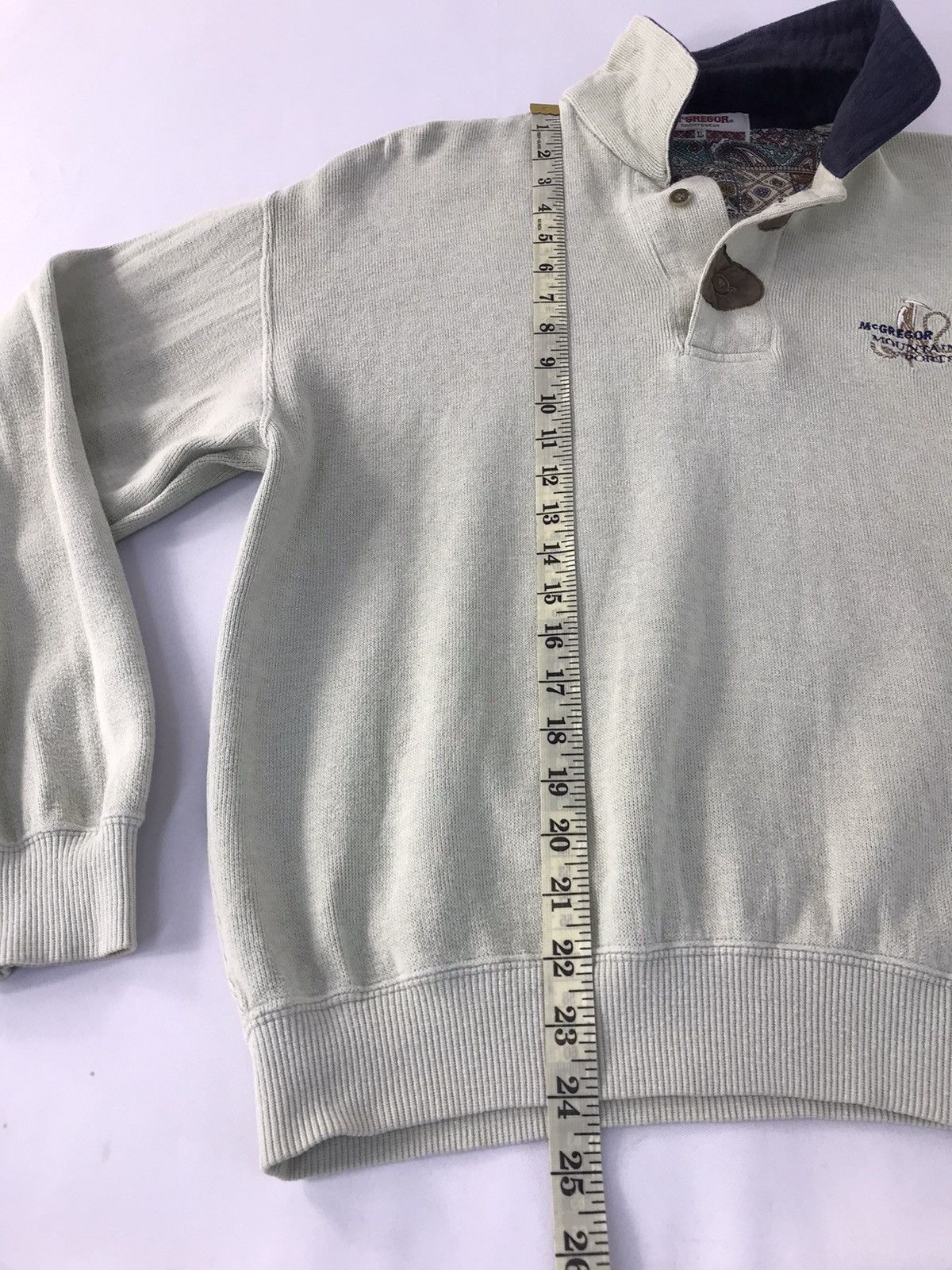 McGregor Vintage Sweatshirt McGregor Sportwear Half button Style Size US L / EU 52-54 / 3 - 11 Thumbnail