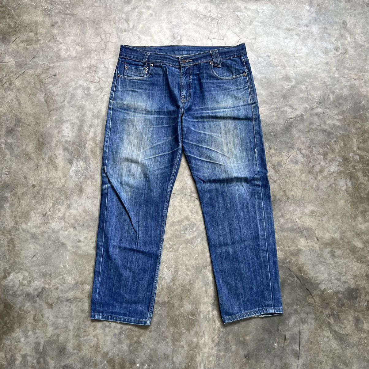 Levi's Levis Copper 505 Preshrunk Distressed Jeans Size US 38 / EU 54 - 1 Thumbnail