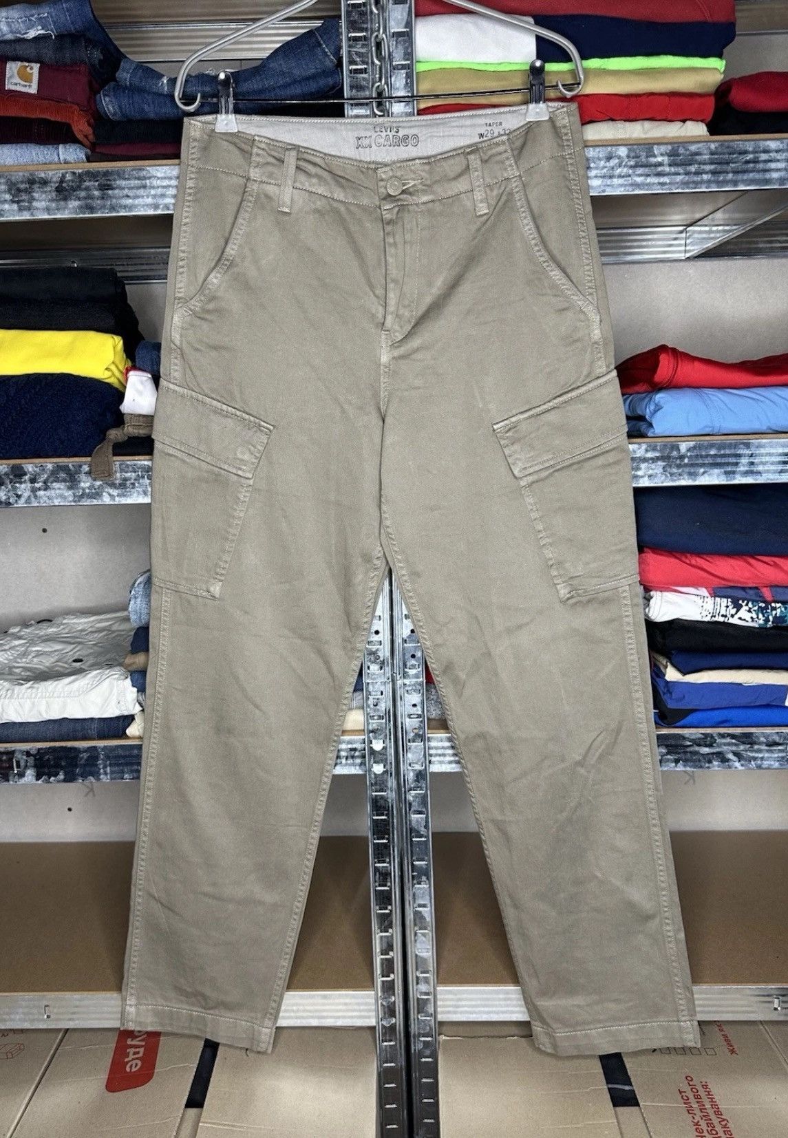 Levi's Levi’s XX Cargo Pants W29 L32 Tapered Fit Utility Workwear Size US 29 - 1 Thumbnail