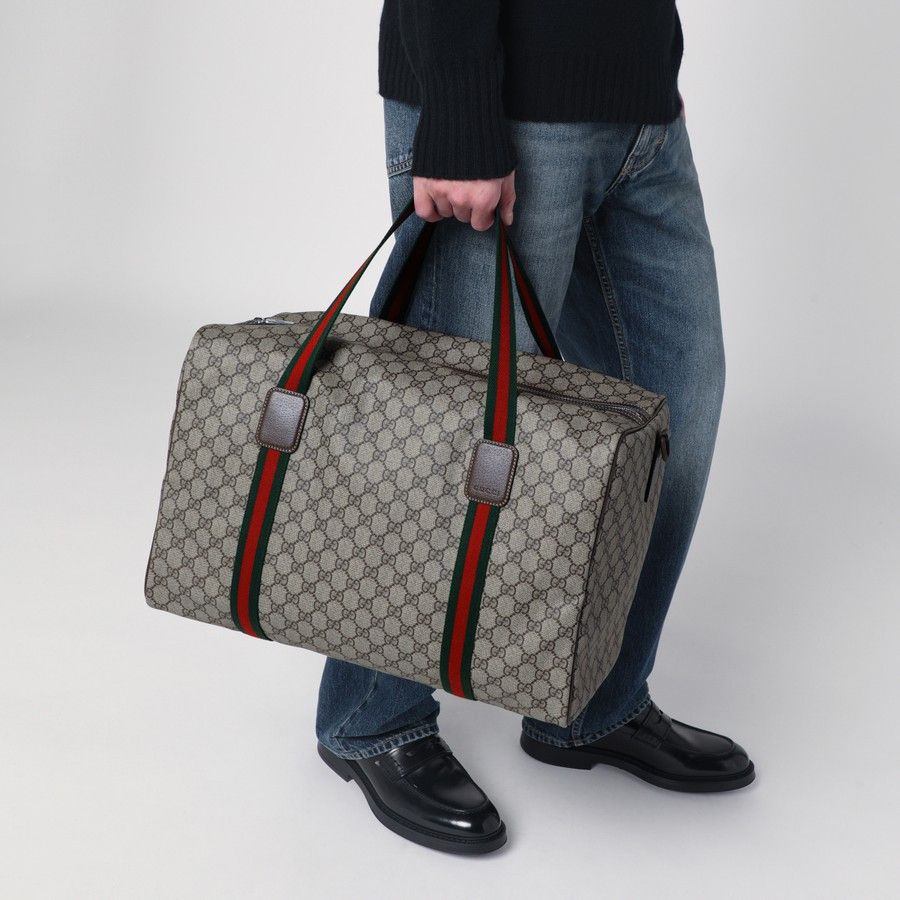Gucci o1d2blof0525 Size: OS / Duffle Bag in Beige/Ebony Size ONE SIZE - 2 Thumbnail
