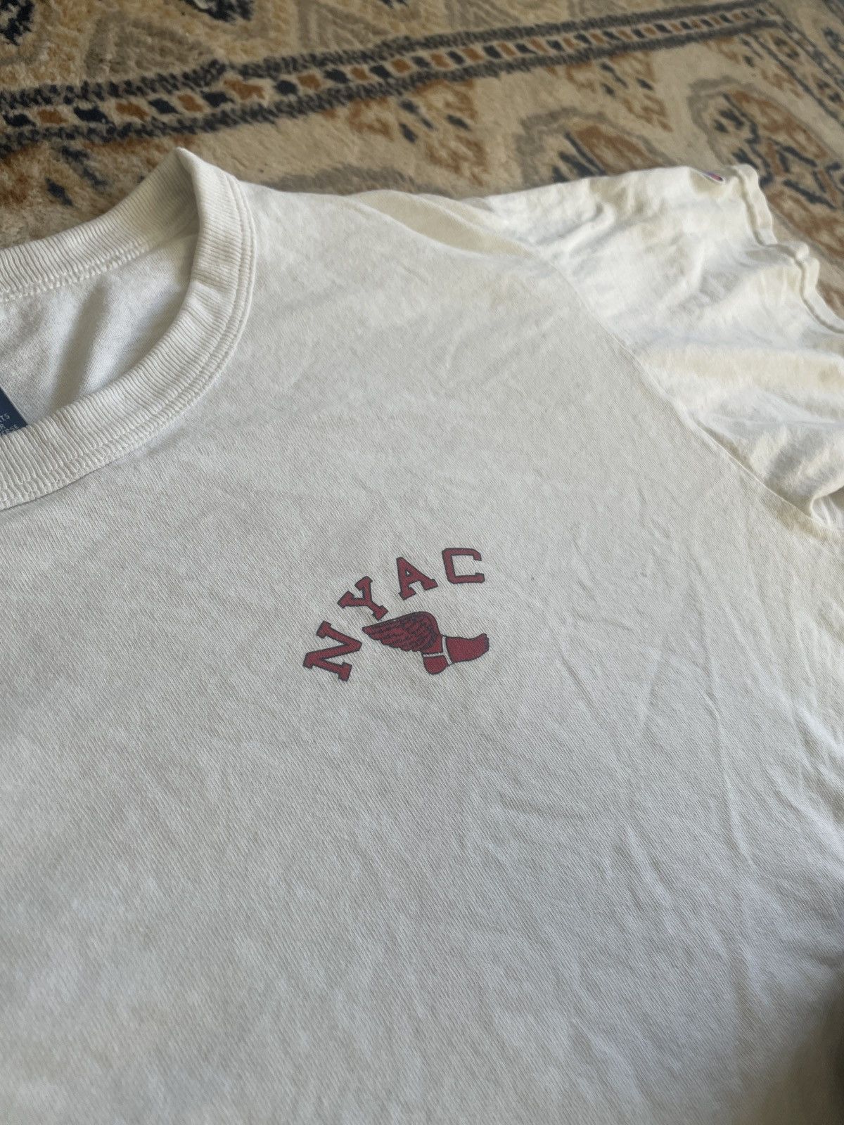Champion Rare 90s NYAC champion T-Shirt Size US XL / EU 56 / 4 - 4 Thumbnail