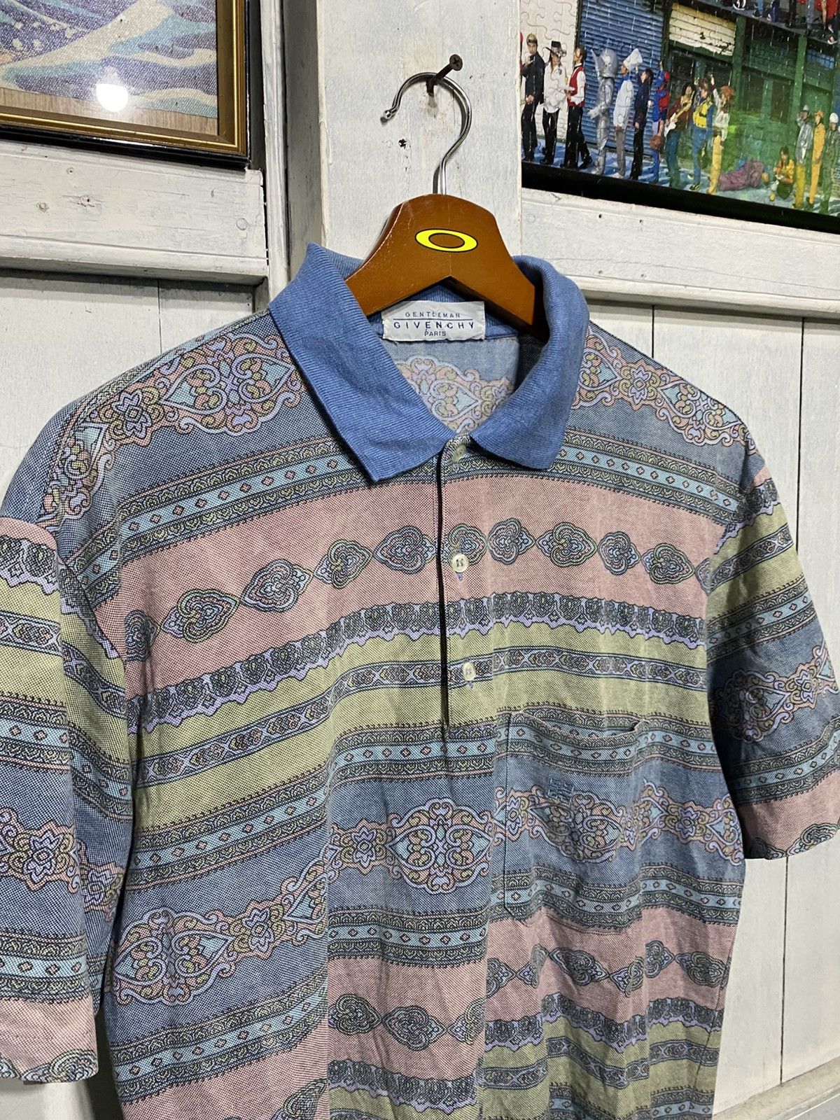 Givenchy × Vintage Vintage Givenchy Polo Shirt Size US L / EU 52-54 / 3 - 3 Thumbnail
