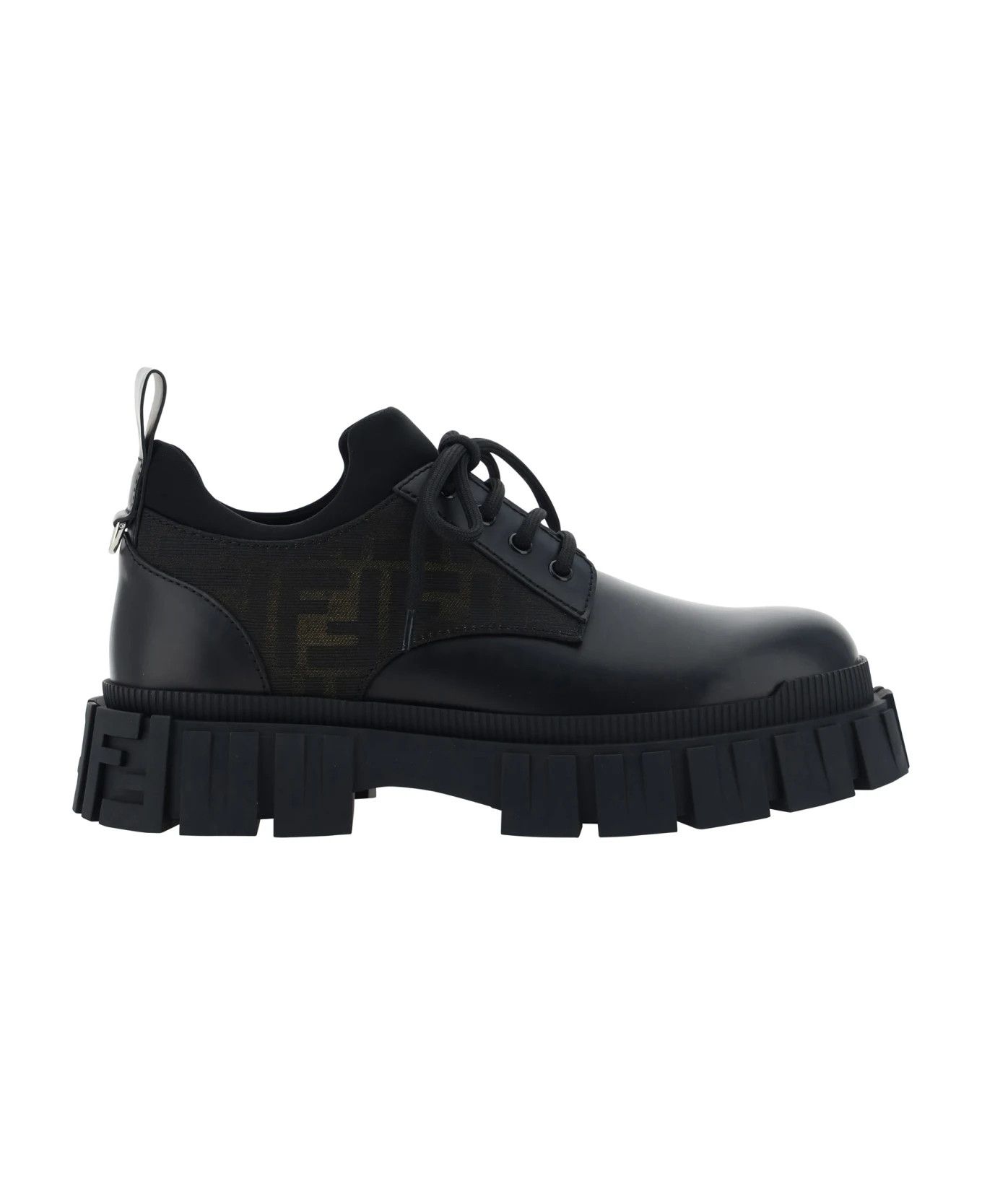 Fendi o1s1wg110226 Fendi Force Lace Ups in Black Size US 9 / EU 42 - 1 Thumbnail