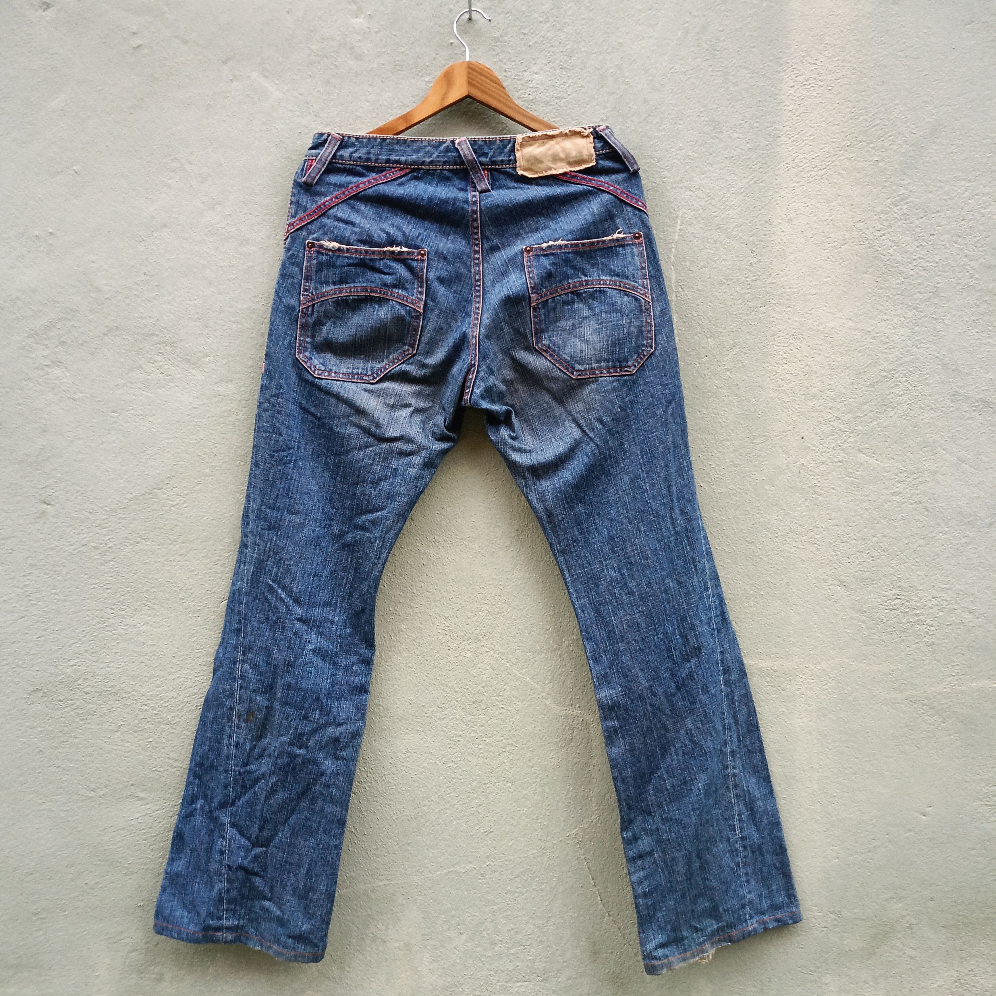 Japanese Brand Blue Way Distressed Denim Japanese Brand Size US 32 / EU 48 - 2 Thumbnail