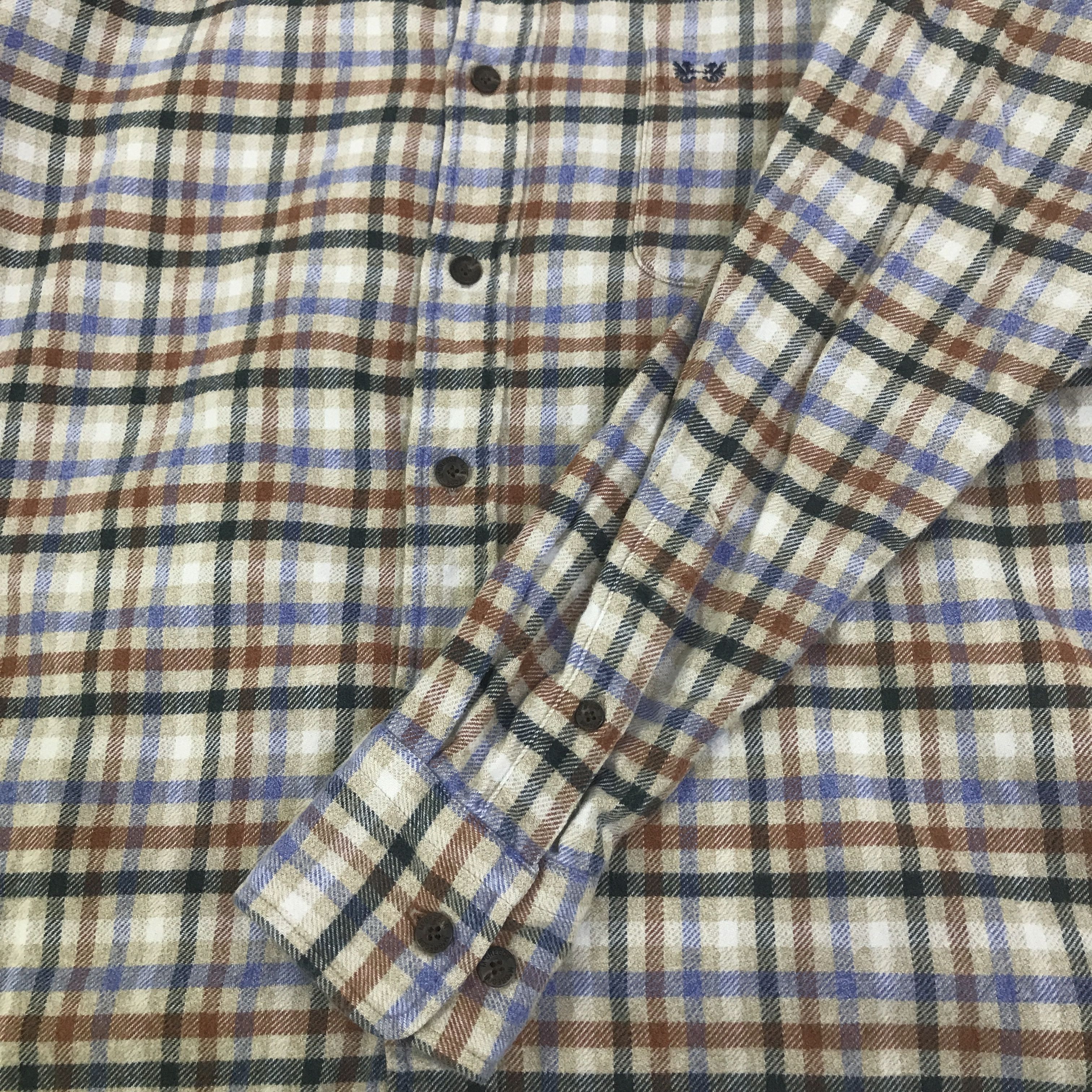 McGregor Vintage McGregor Tartan design Button Up Shirts K117B17 Size US L / EU 52-54 / 3 - 8 Thumbnail