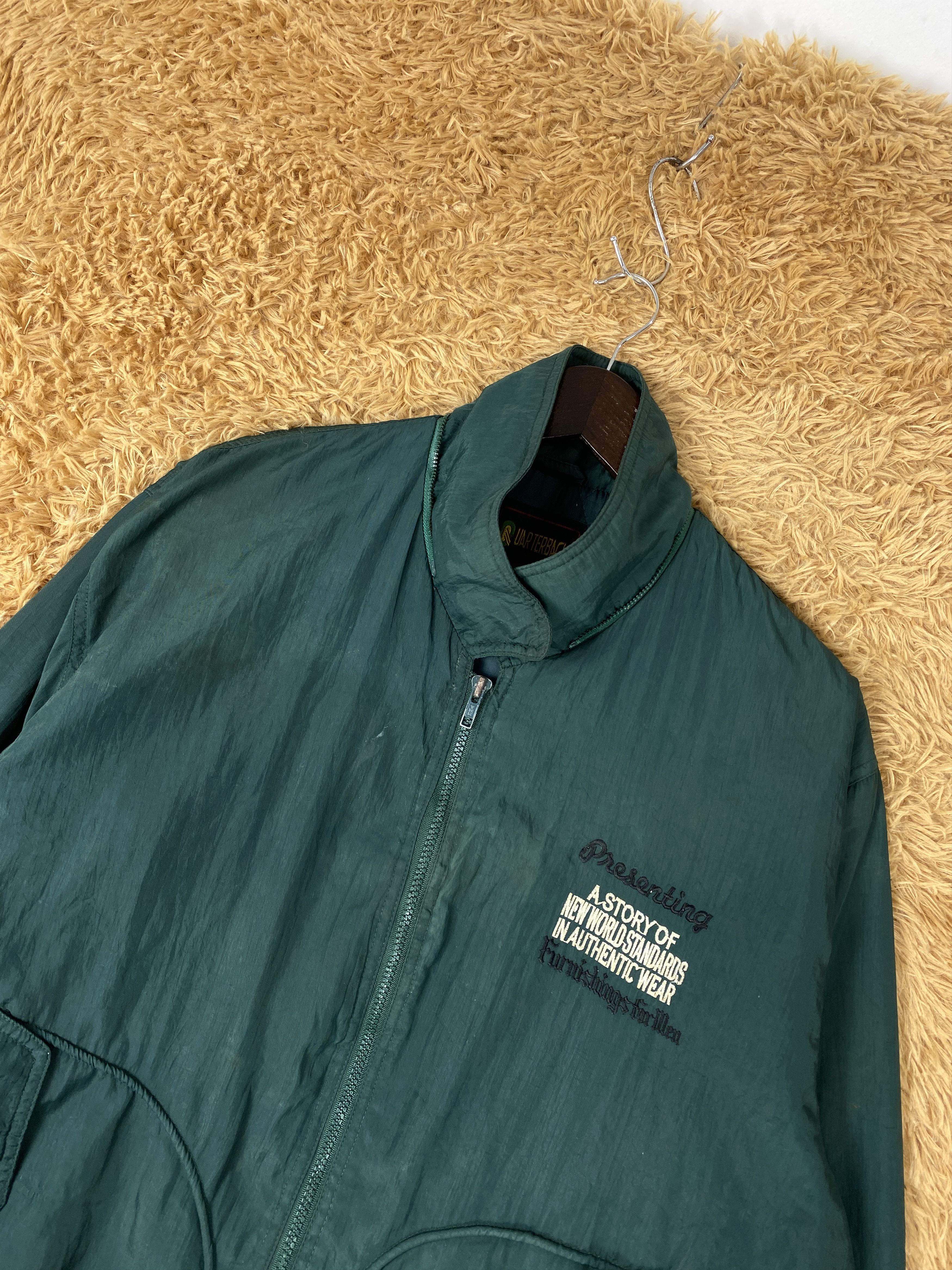Japanese Brand × Vintage Vintage UARTERBACK Quilted Lining Jacket Size US M / EU 48-50 / 2 - 2 Thumbnail