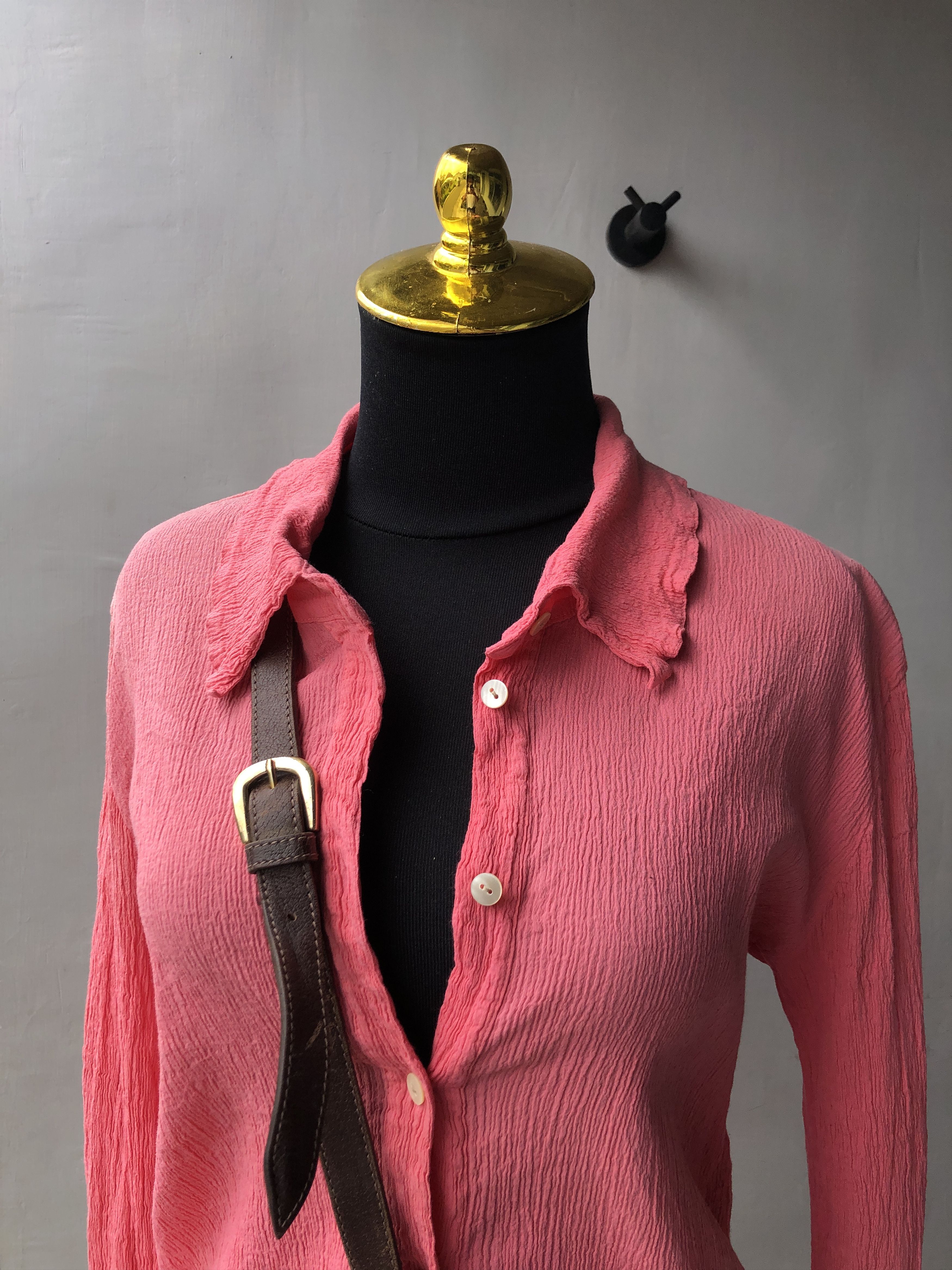 Issey Miyake Tsumori Chisato Issey miyake pleated button up shirt women Size S / US 4 / IT 40 - 4 Thumbnail