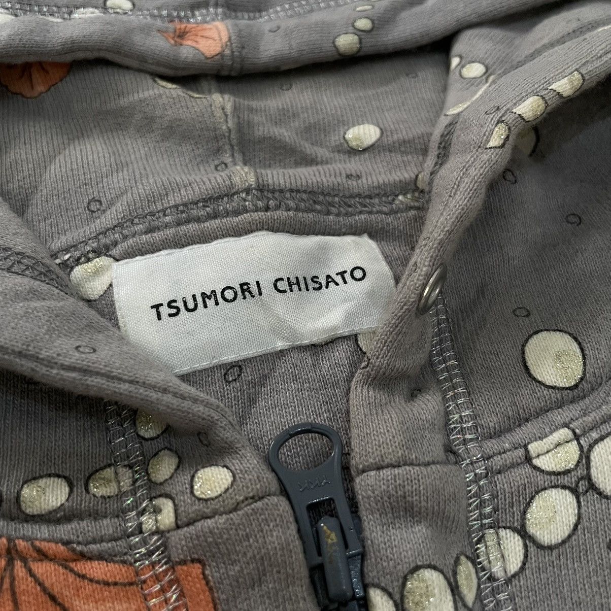 Issey Miyake Tsumori Chisato AOP Shell Print Zip Hoodie Size M / US 6-8 / IT 42-44 - 4 Thumbnail
