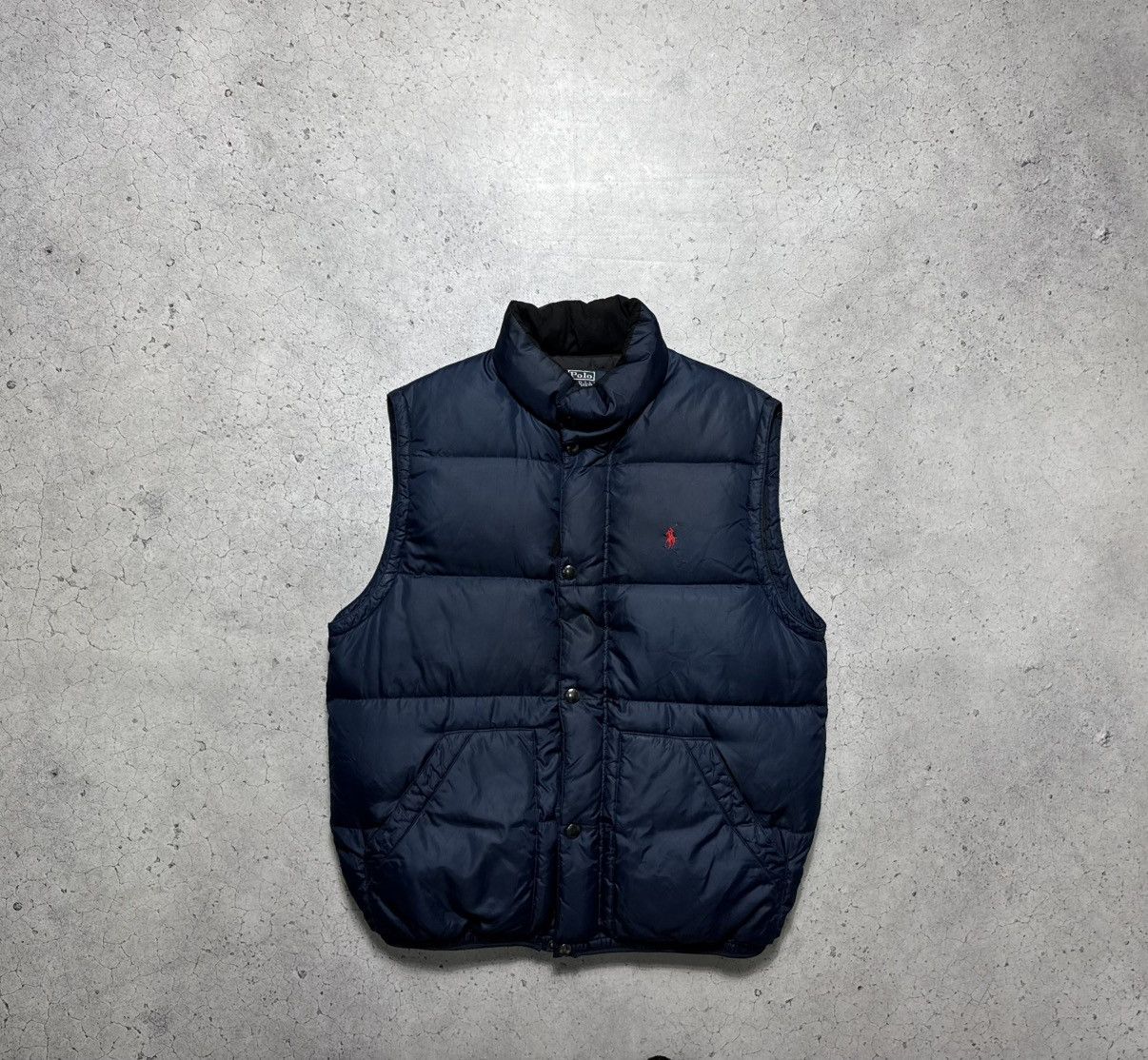 Polo Ralph Lauren Polo Ralph Lauren Vintage Down Puffer Vest Navy Size M PRL Size US M / EU 48-50 / 2 - 1 Thumbnail