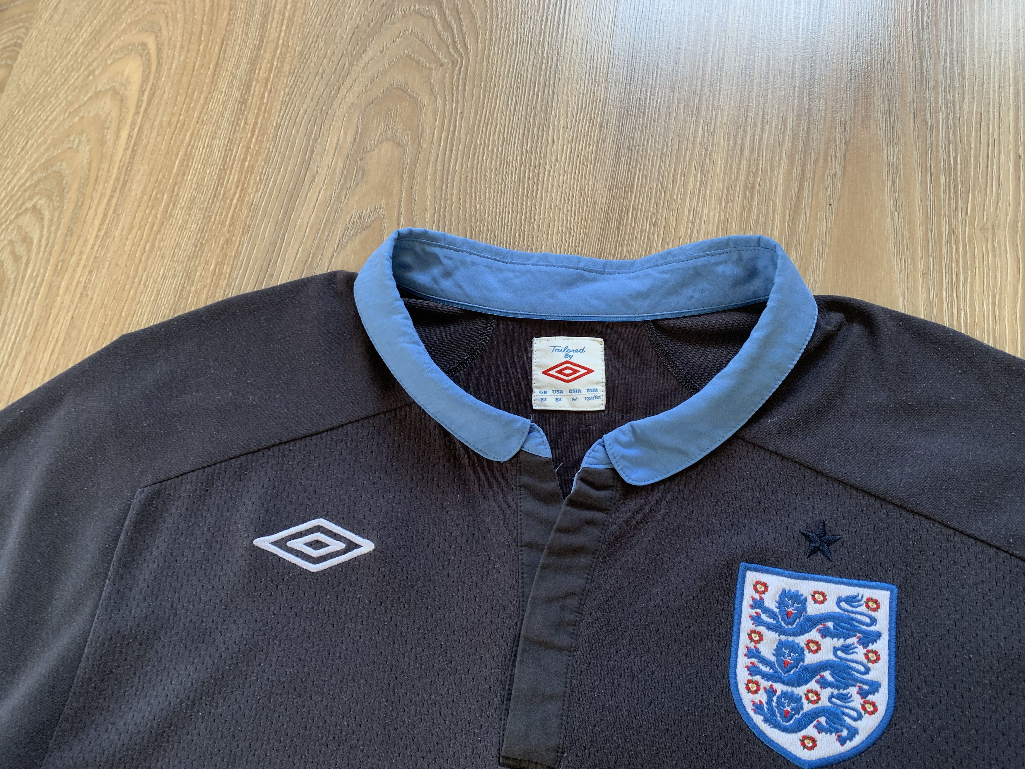 Umbro × Vintage Umbro England Training Polo T Shirt Size US XL / EU 56 / 4 - 5 Thumbnail