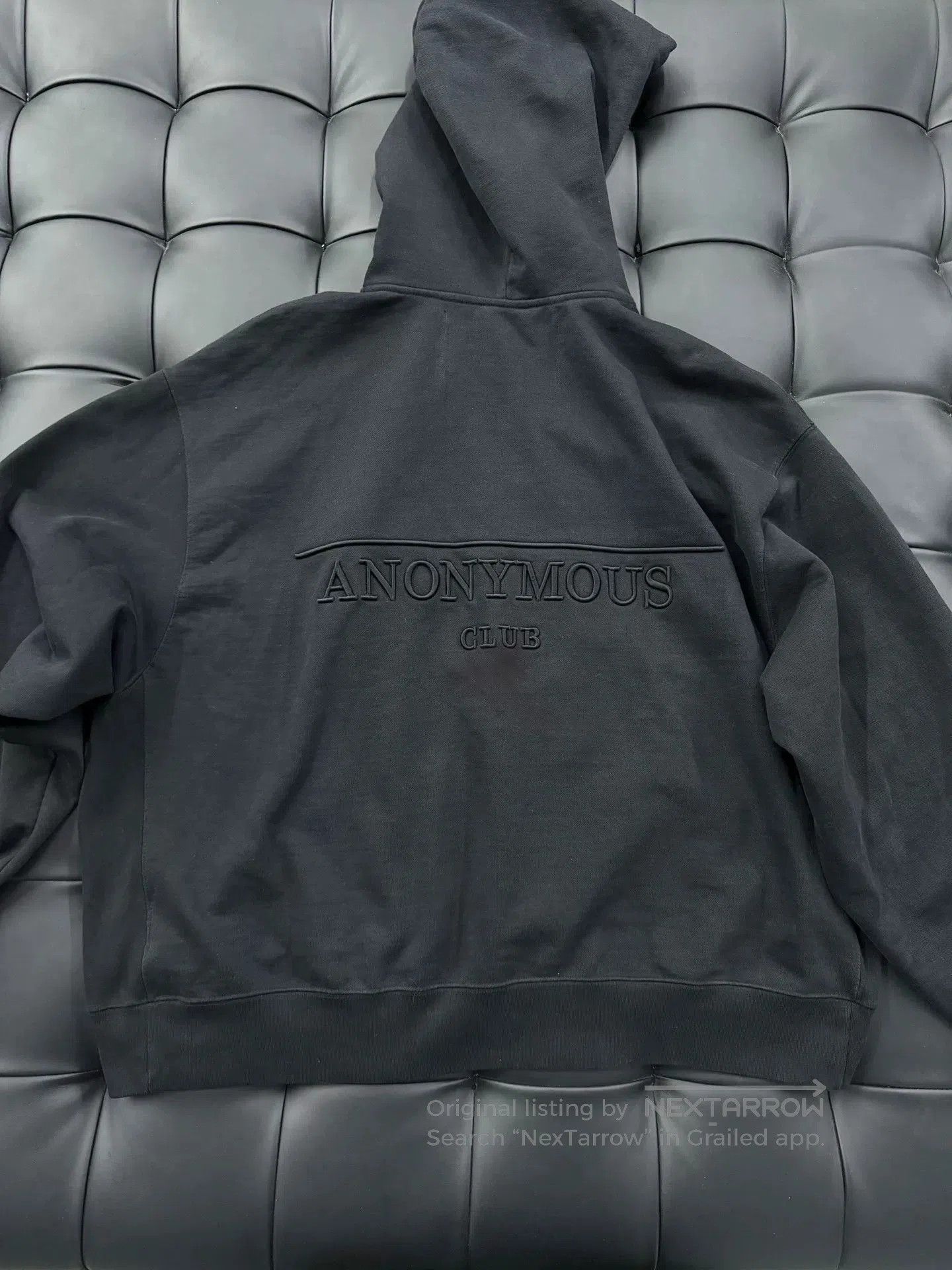 Anonymous Club Anonymous Club Black Heritage Hoodie. Size US M / EU 48-50 / 2 - 2 Thumbnail