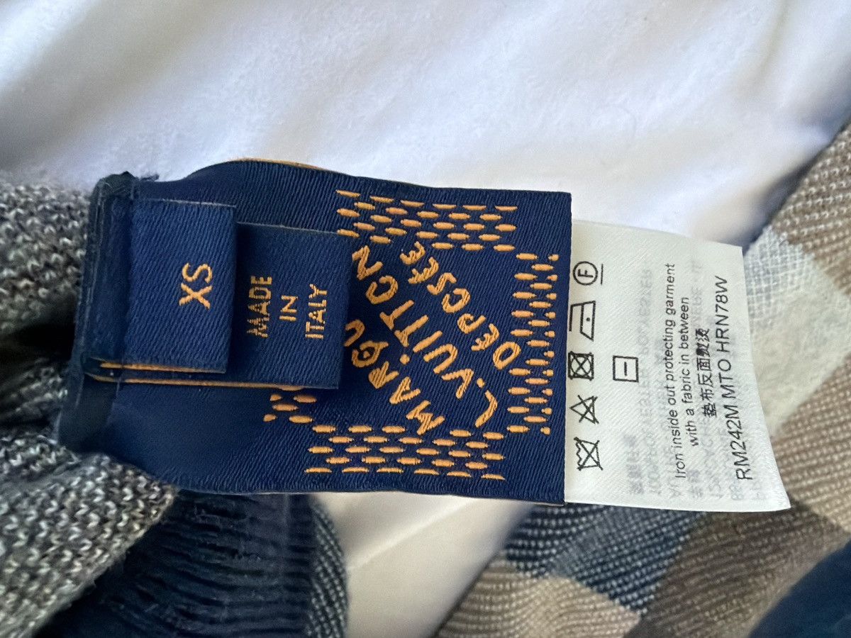 Louis Vuitton Louis Vuitton Damier Cashmere Hoodie Size US XS / EU 42 / 0 - 5 Thumbnail