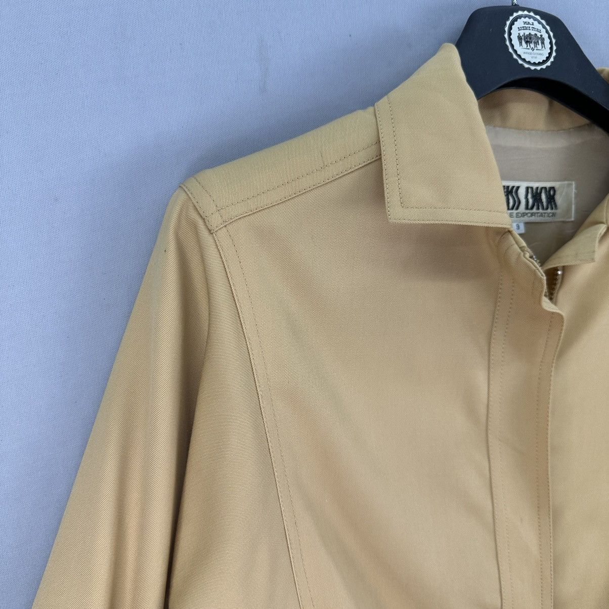 Japanese Brand Vintage 80's Miss Dior Zipper Jacket Size US XS / EU 42 / 0 - 2 Thumbnail