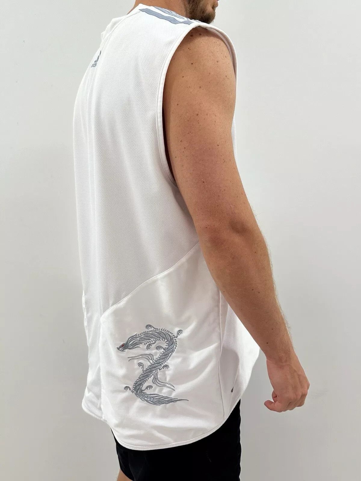 Adidas × Vintage Vintage Adidas 2000s Y2K Top Sleeveles Predator Beckham Size US XXL / EU 58 / 5 - 9 Thumbnail