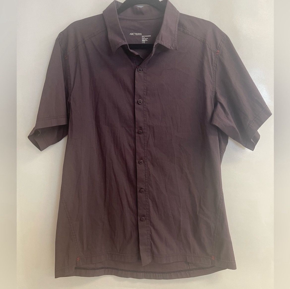 Arc'teryx ARC'TERYX Short Sleeve Button Up Shirt Men Size US L / EU 52-54 / 3 - 1 Thumbnail